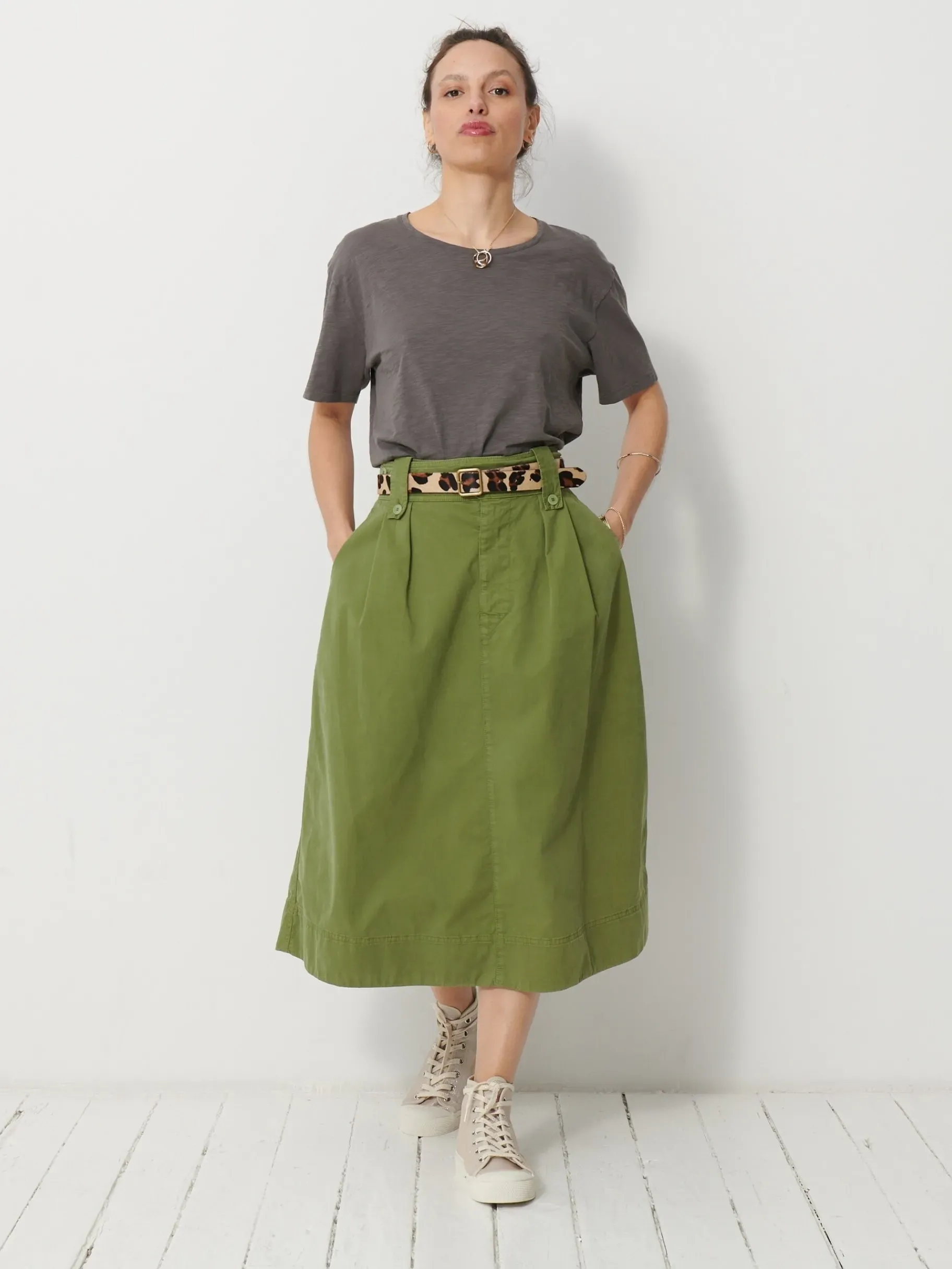 BENSIMON Tops & Chemises<Tee shirt july Taupe foncé