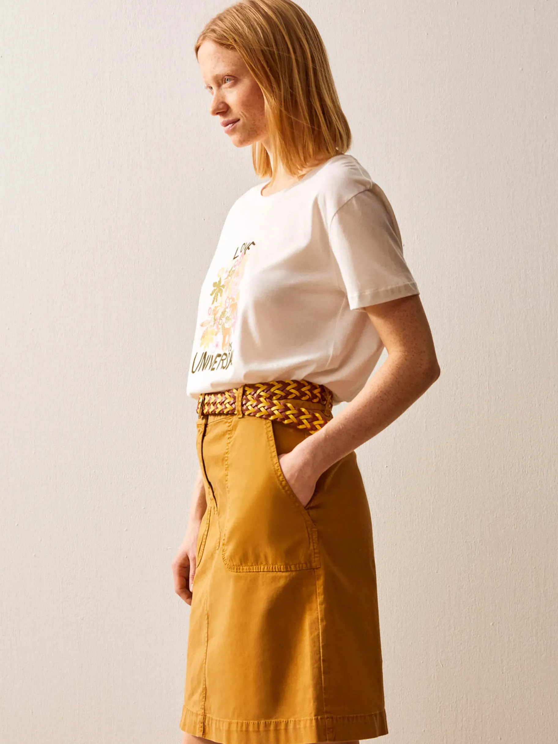 BENSIMON Tops & Chemises<Tee shirt july CREME