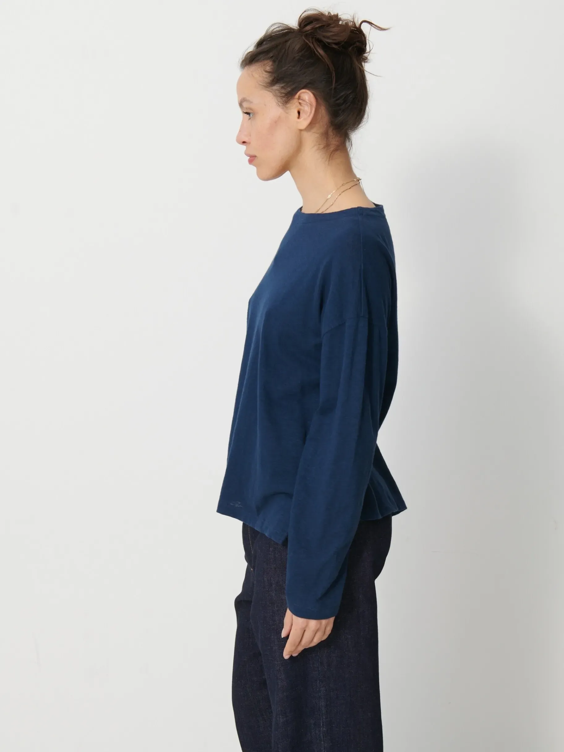 BENSIMON Tops & Chemises<Tee shirt loick MARINE