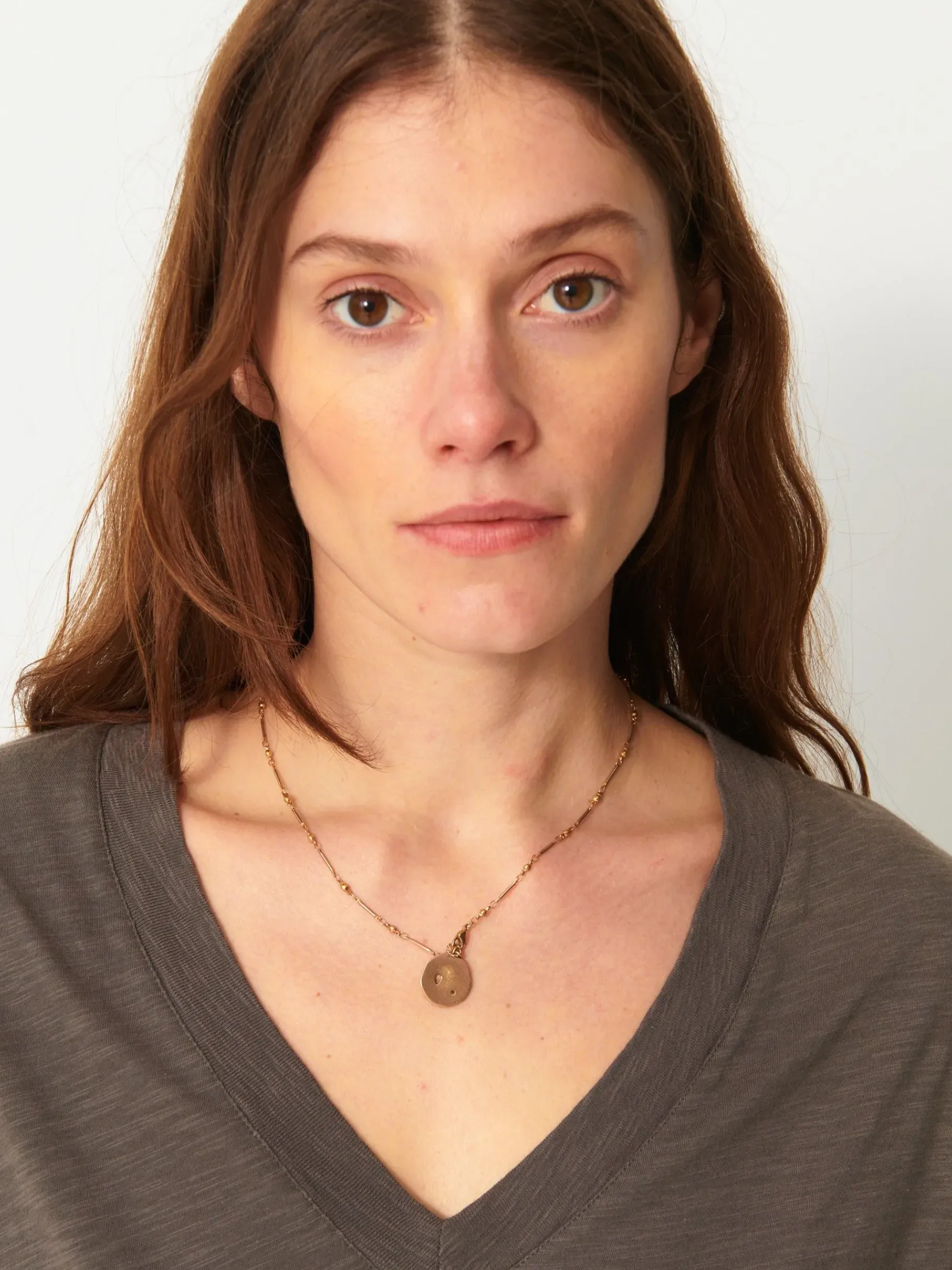 BENSIMON Tops & Chemises<Tee shirt lucia Taupe foncé