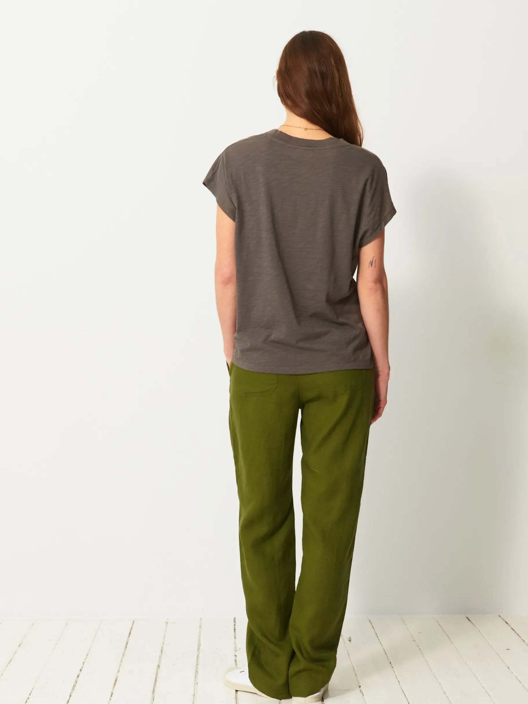 BENSIMON Tops & Chemises<Tee shirt lucia Taupe foncé