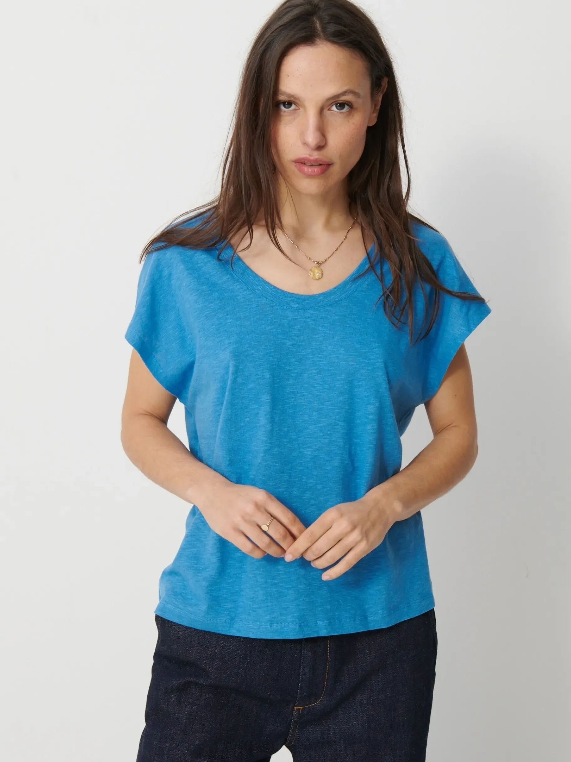 BENSIMON Tops & Chemises<Tee shirt luciana OCEAN