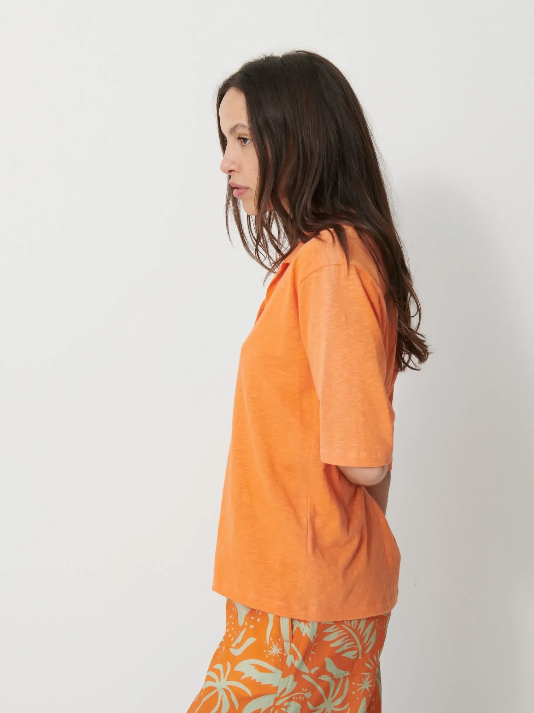 BENSIMON Tops & Chemises<Tee shirt nadir ORANGE