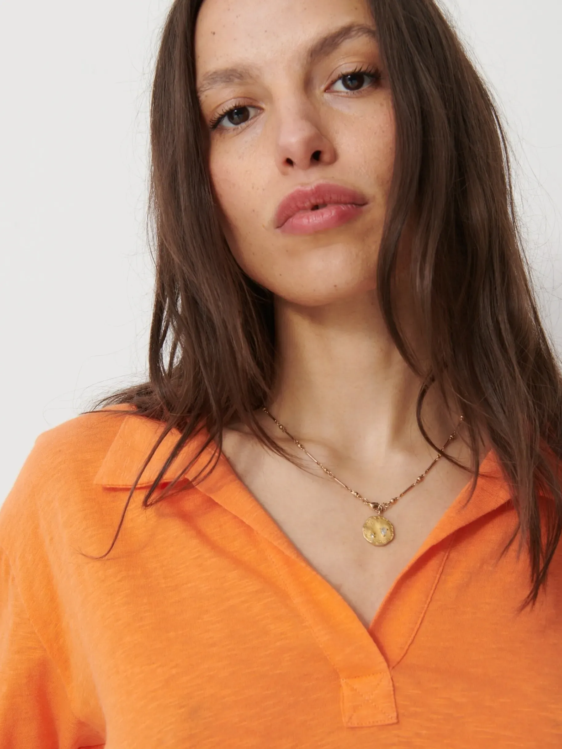 BENSIMON Tops & Chemises<Tee shirt nadir ORANGE