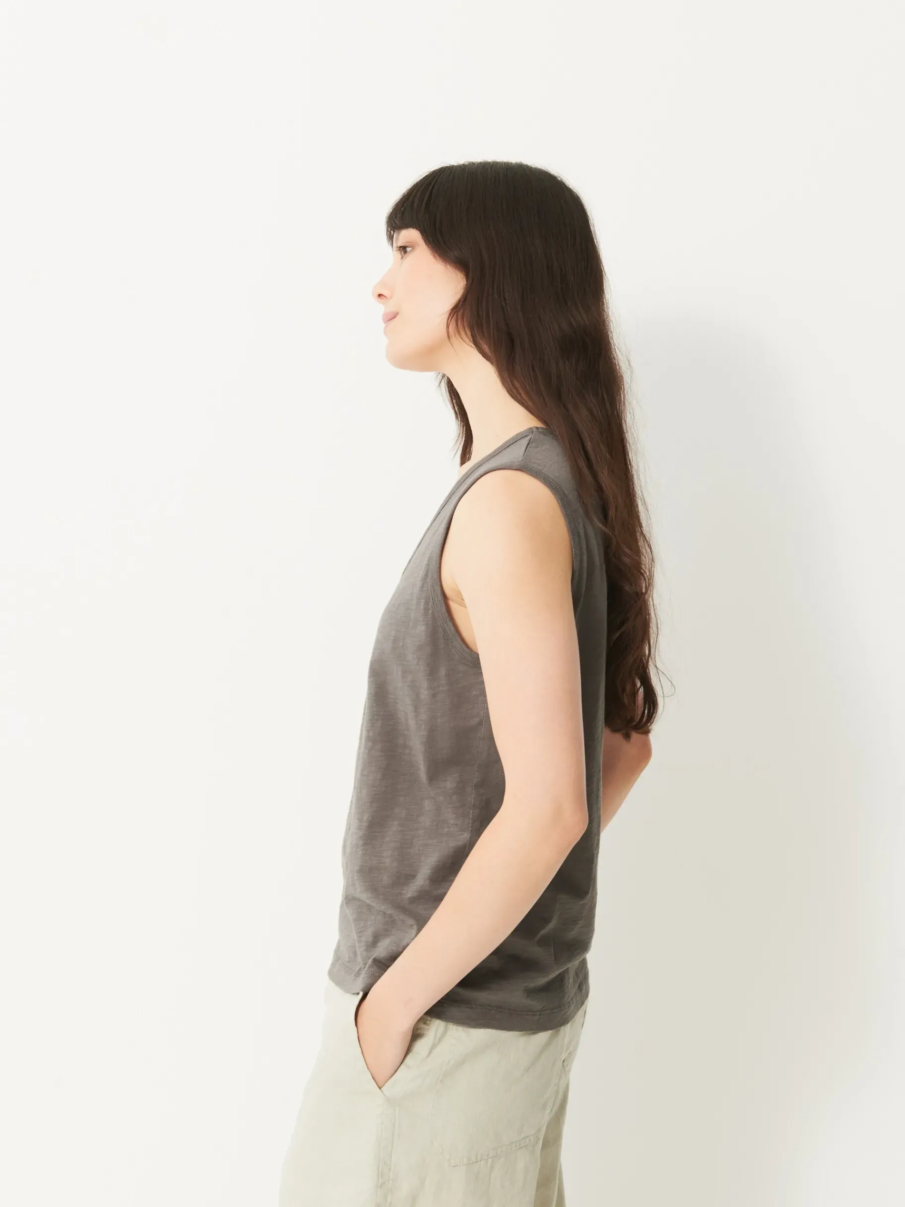 BENSIMON Tops & Chemises<Tee shirt noor Taupe foncé
