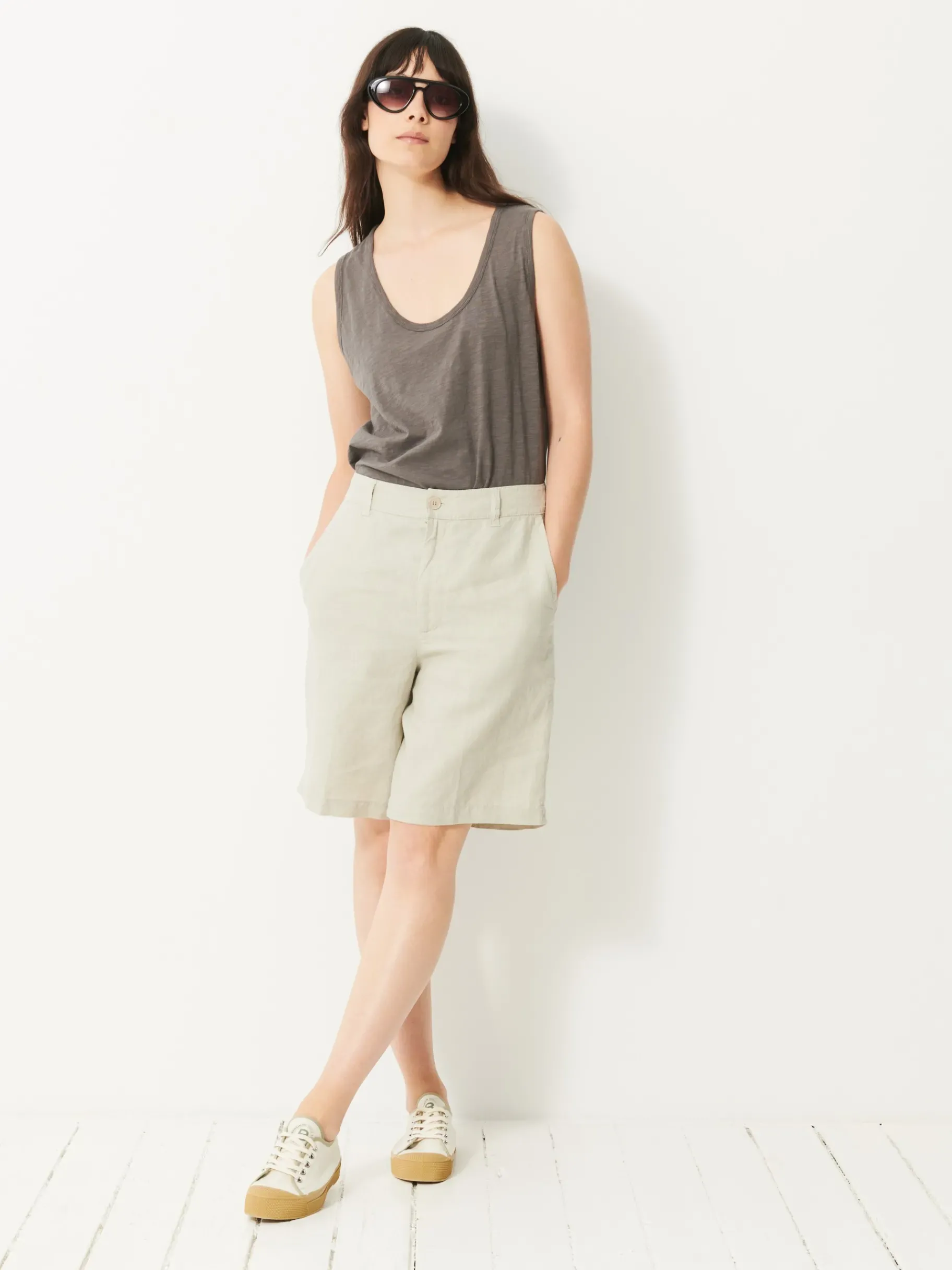 BENSIMON Tops & Chemises<Tee shirt noor Taupe foncé