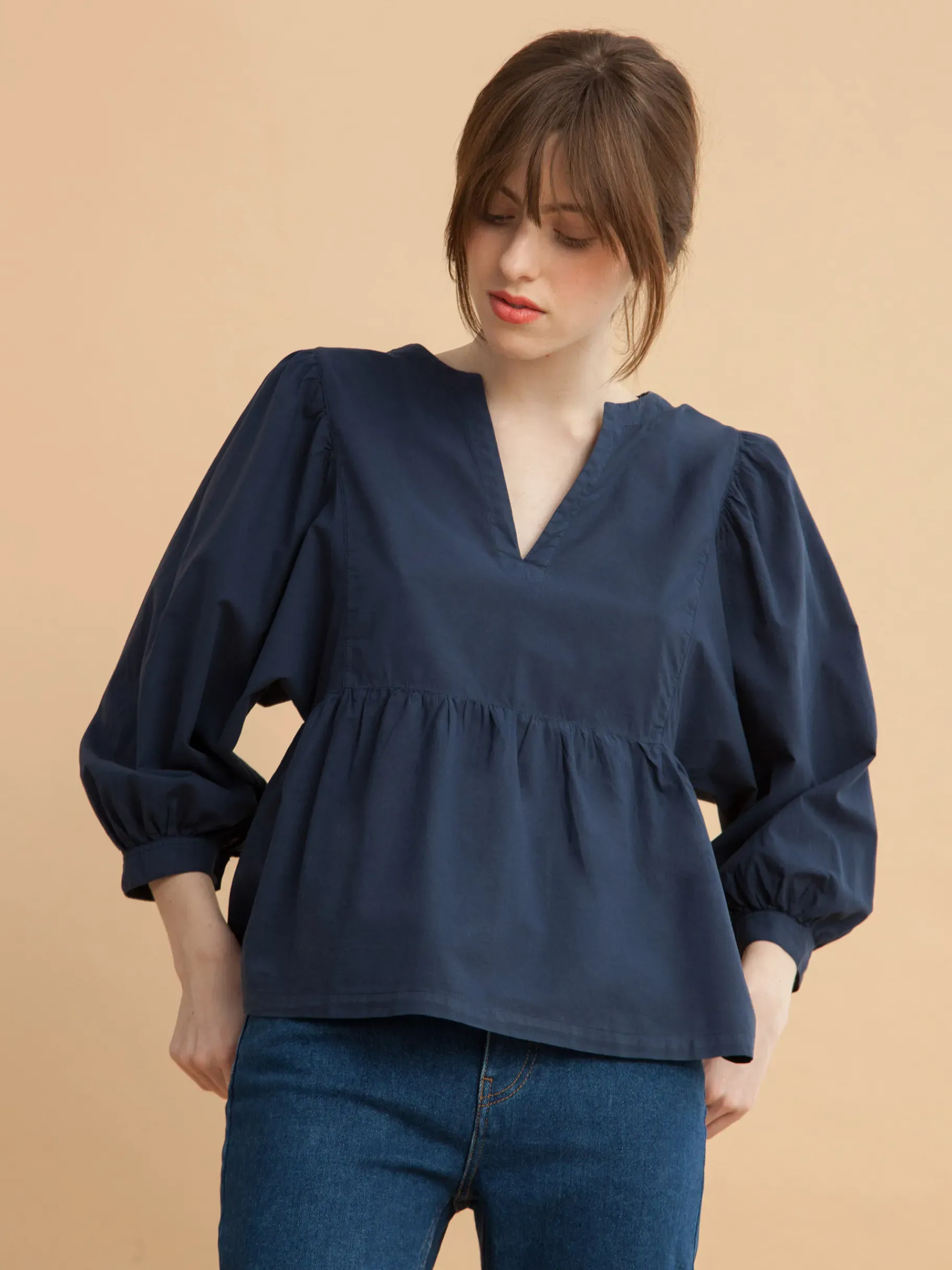 BENSIMON Tops & Chemises<Top faÏka MARINE