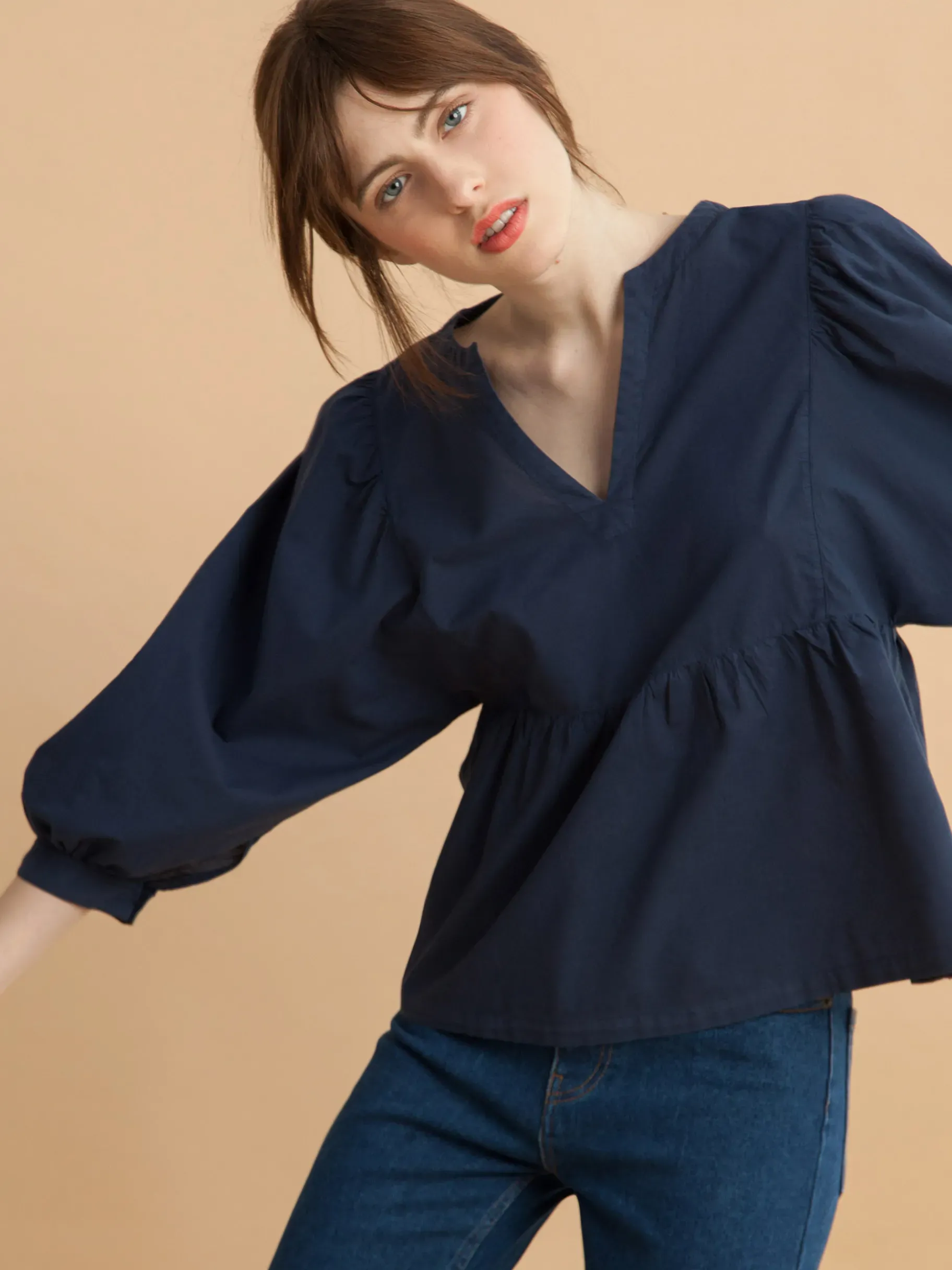 BENSIMON Tops & Chemises<Top faÏka MARINE