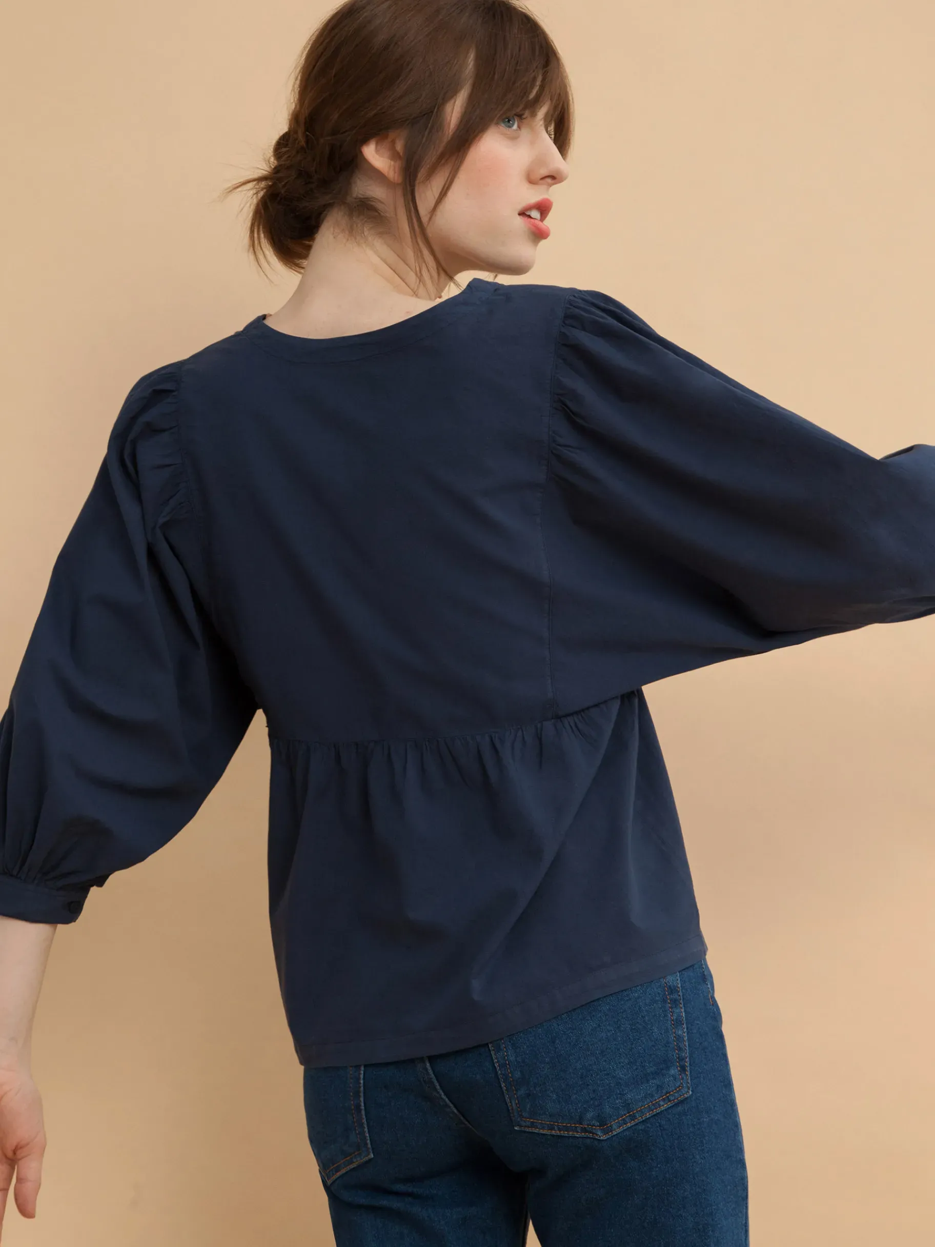 BENSIMON Tops & Chemises<Top faÏka MARINE