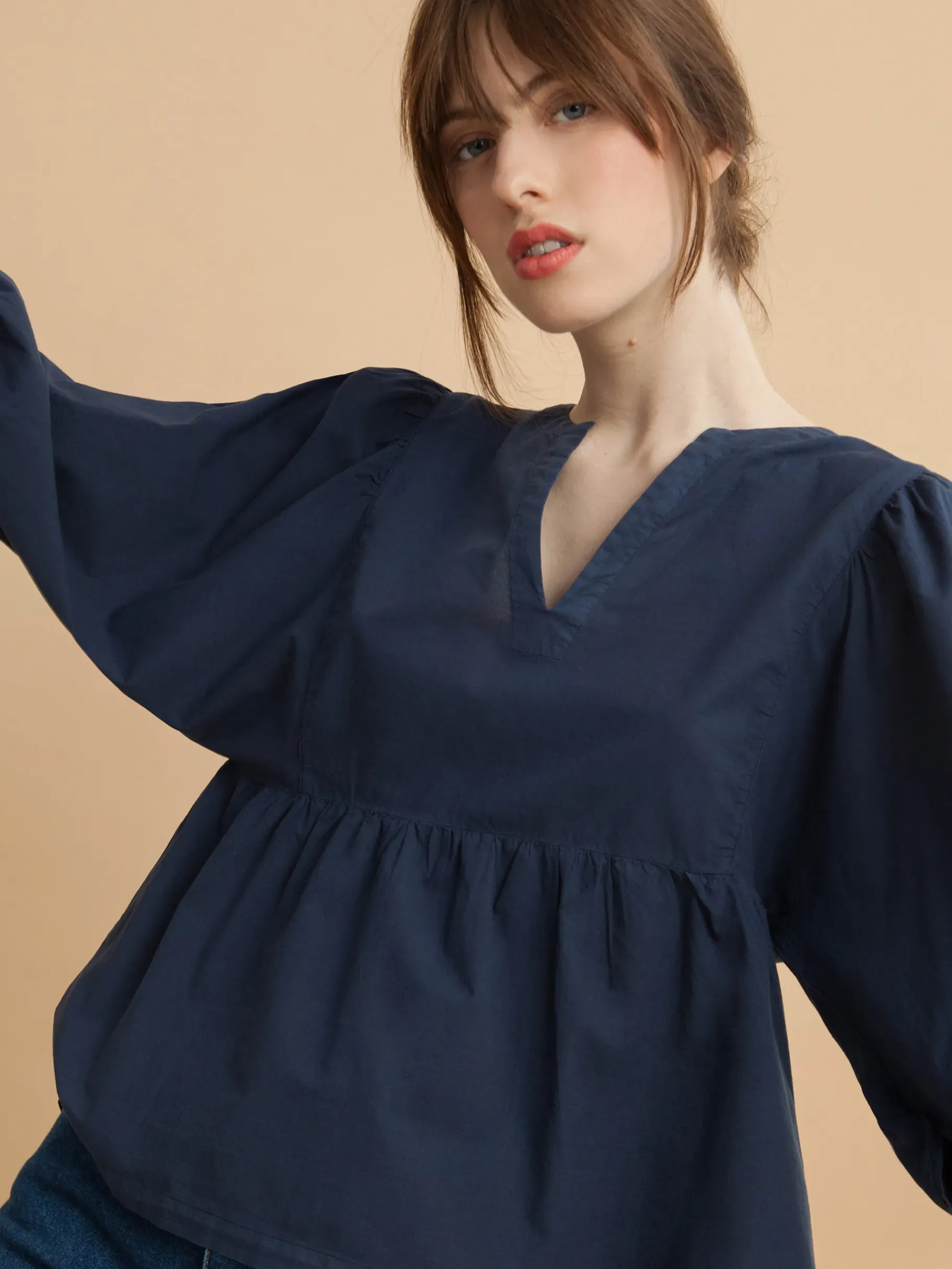 BENSIMON Tops & Chemises<Top faÏka MARINE