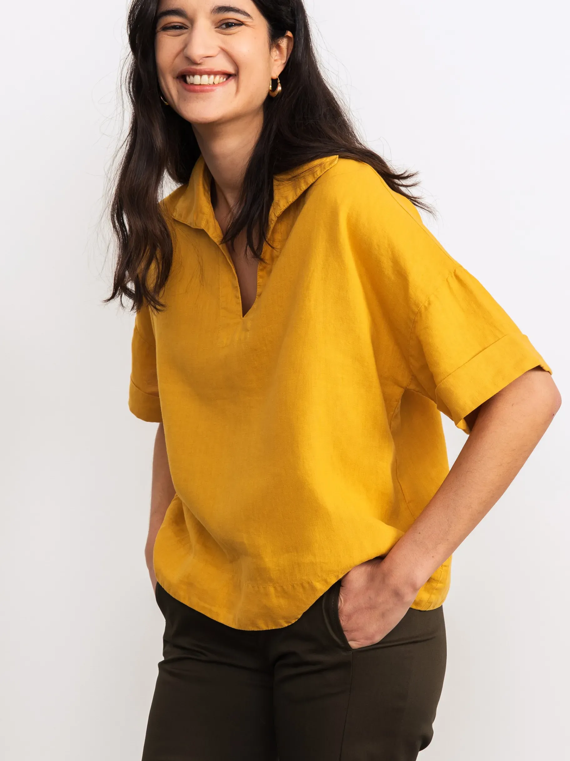 BENSIMON Tops & Chemises<Top hippolyte CURRY