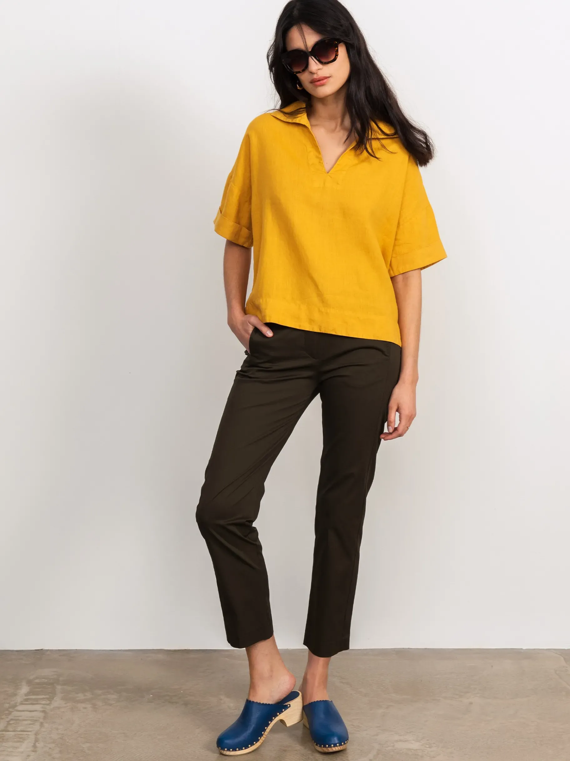 BENSIMON Tops & Chemises<Top hippolyte CURRY