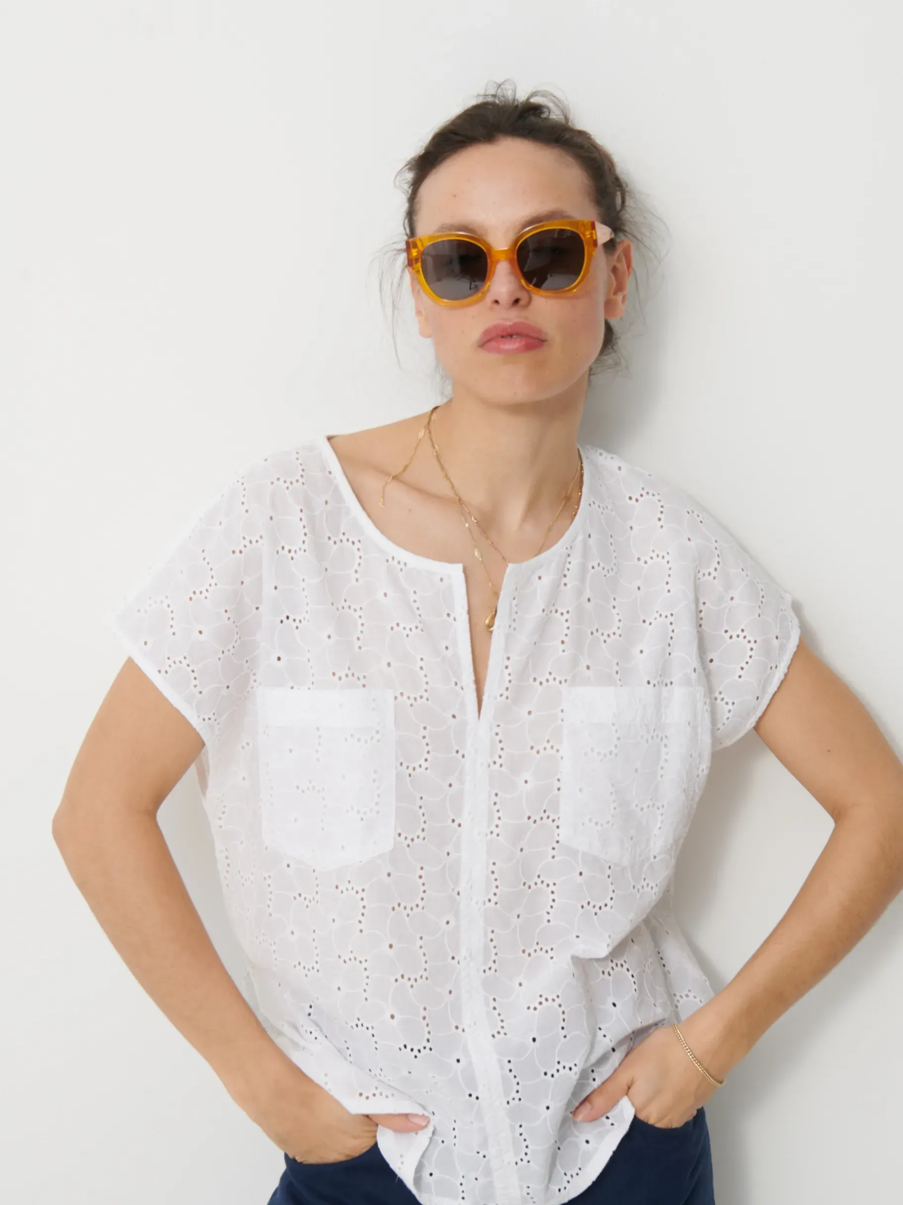 BENSIMON Tops & Chemises<Top jillian BLANC