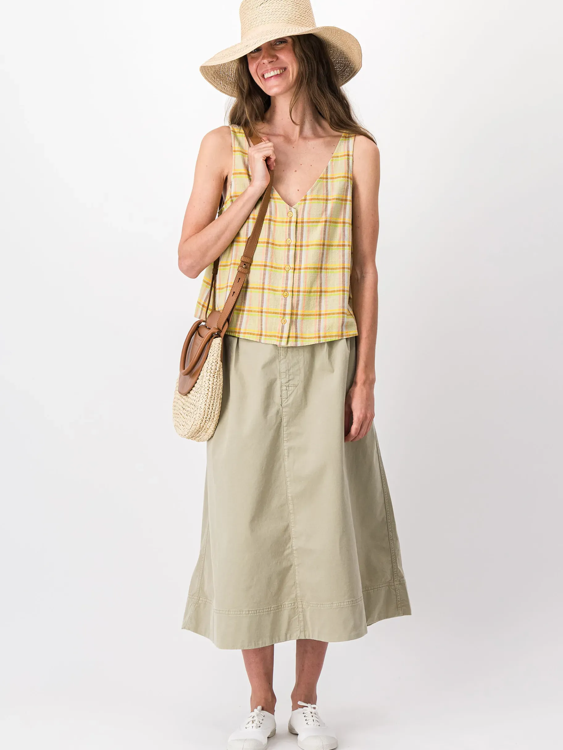 BENSIMON Tops & Chemises<Top lila CARREAUX