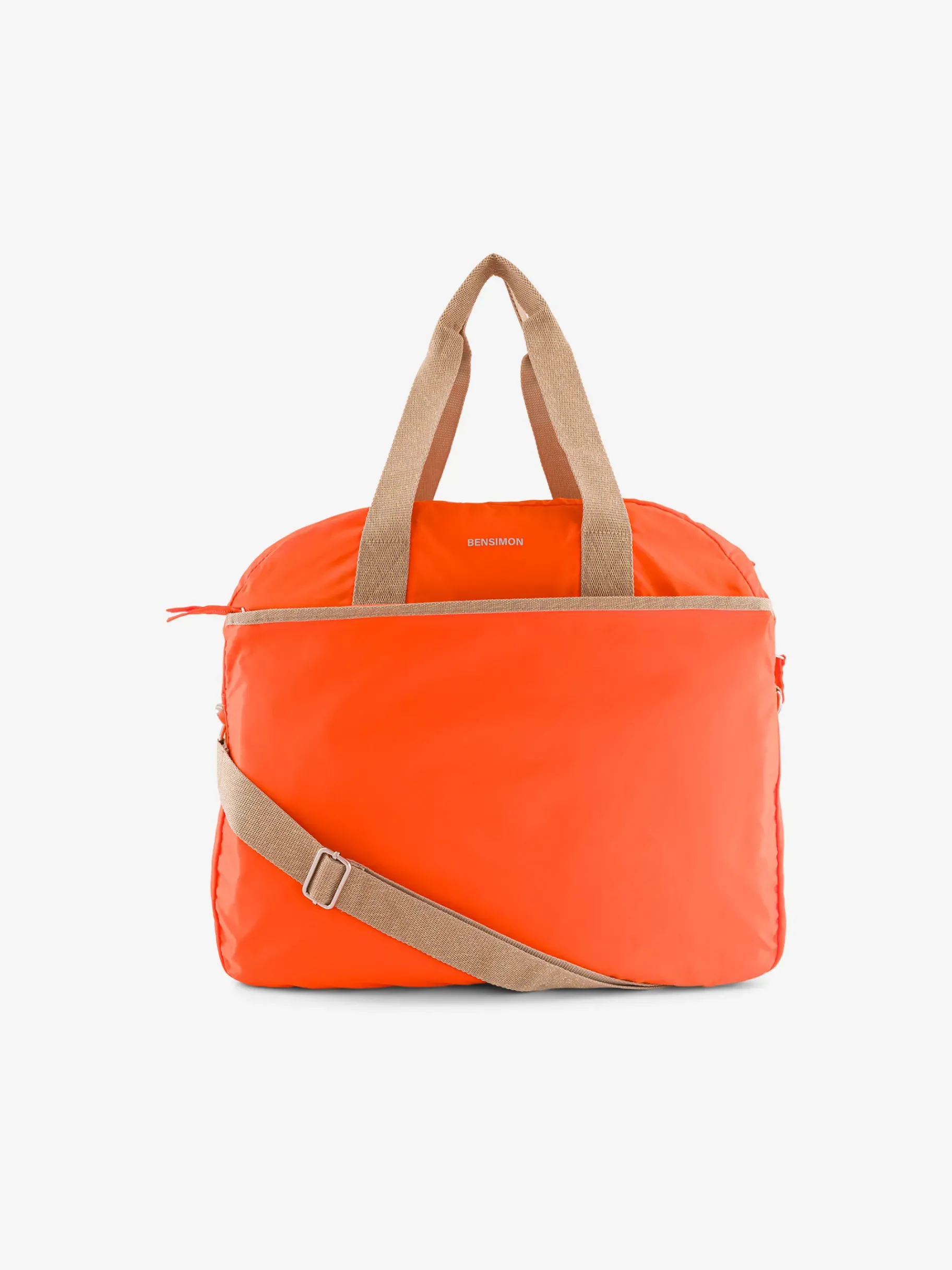 BENSIMON Color Line|Sacs Porté Épaule<Tourbag TANGERINE