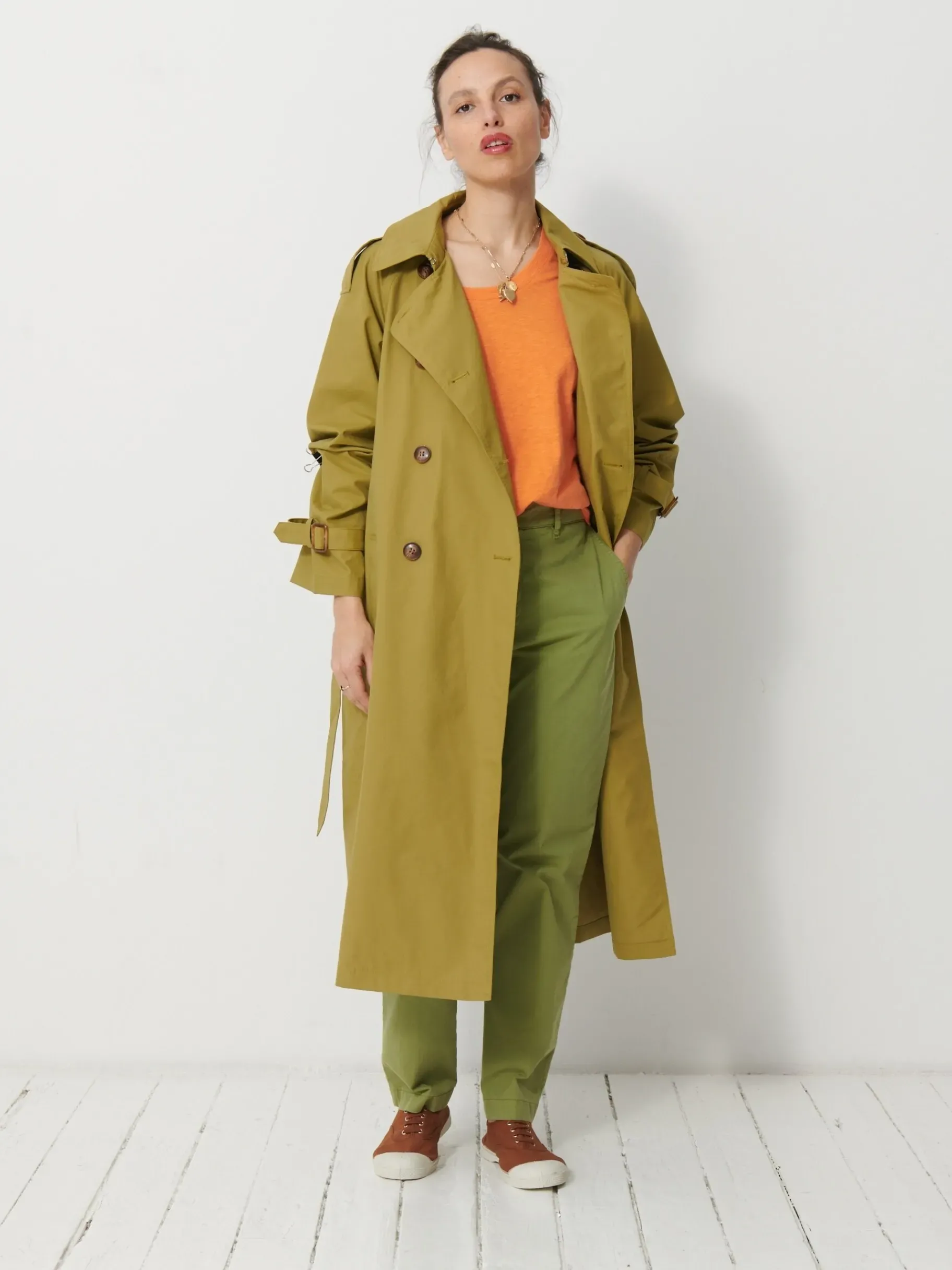 BENSIMON Manteaux & Vestes<Trench coat manuel MOUSSE