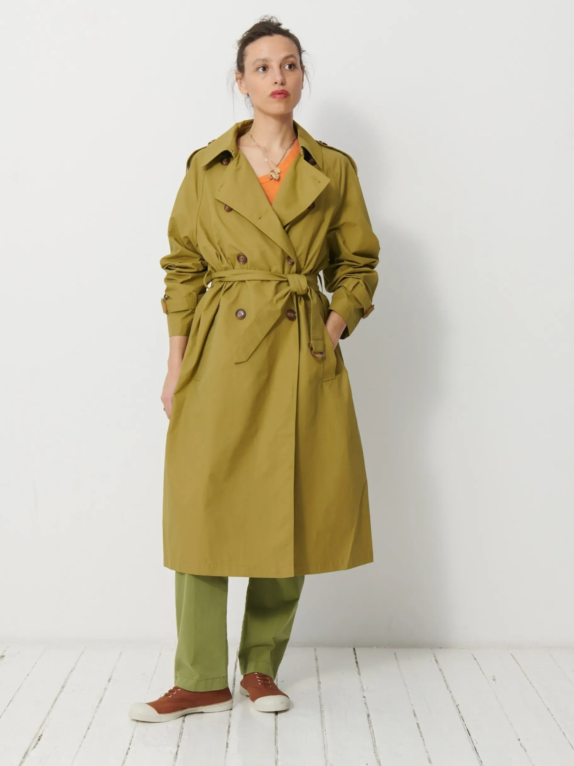 BENSIMON Manteaux & Vestes<Trench coat manuel MOUSSE