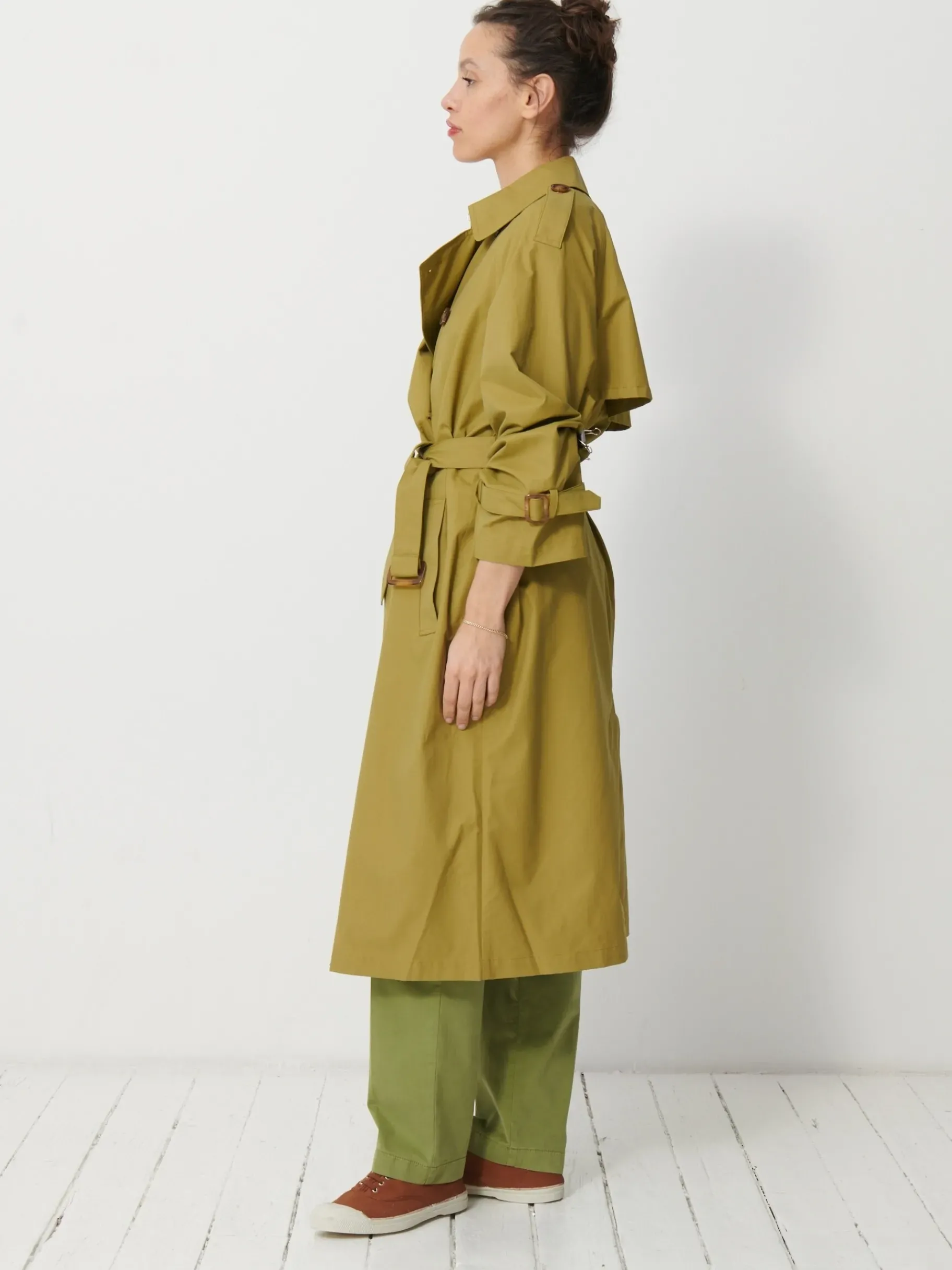 BENSIMON Manteaux & Vestes<Trench coat manuel MOUSSE