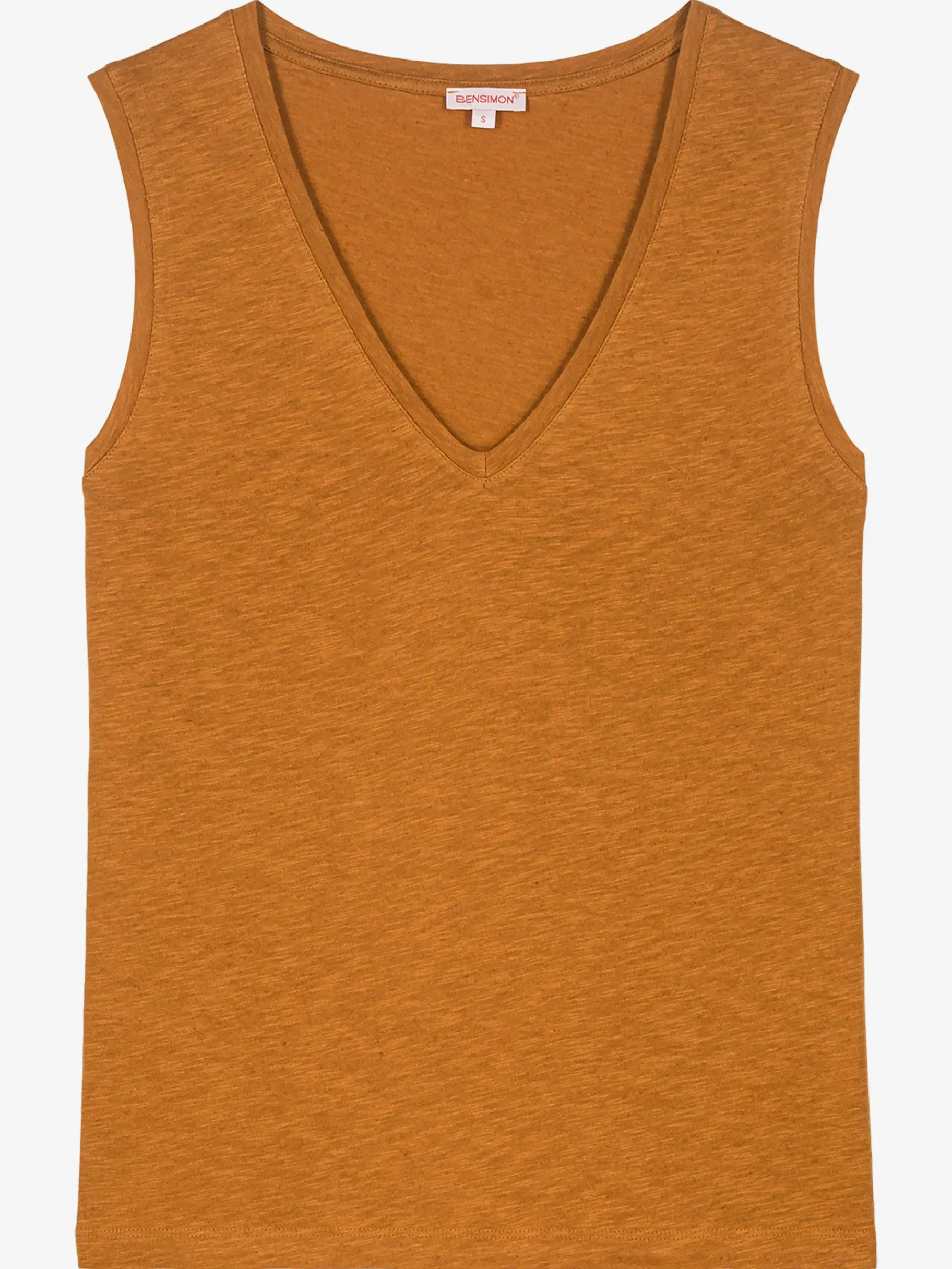 BENSIMON Tops & Chemises<T-shirt blandine FAUVE