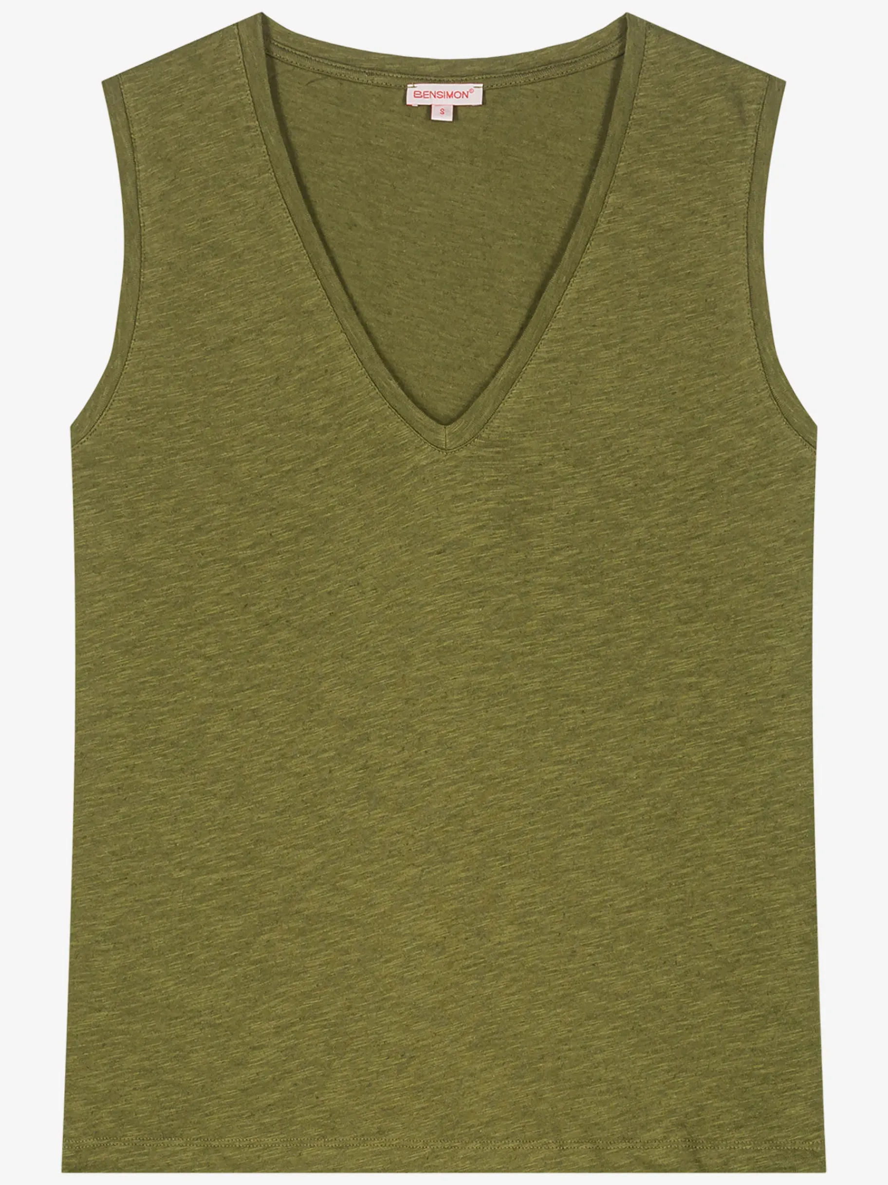 BENSIMON Tops & Chemises<T-shirt blandine OLIVE