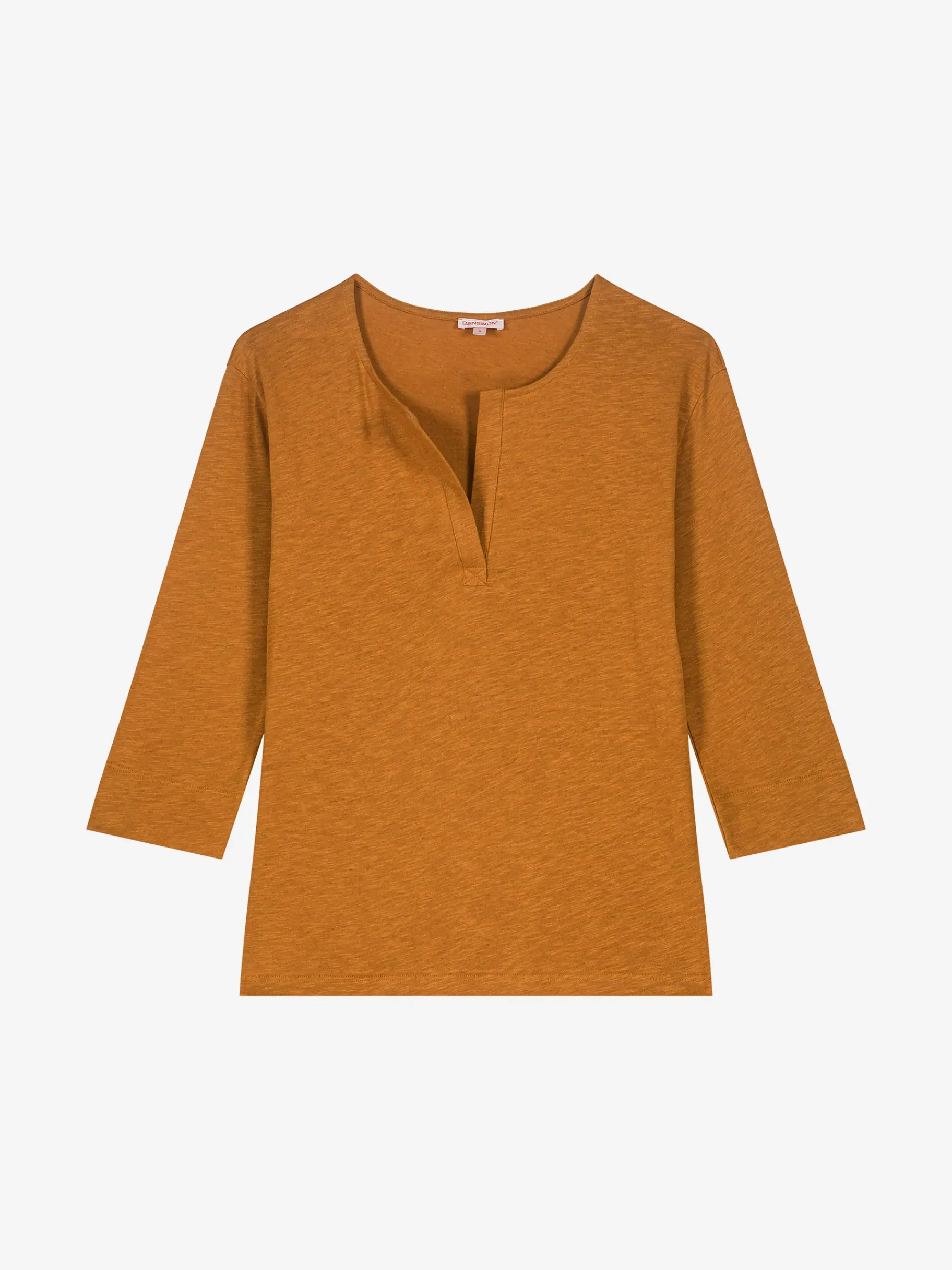 BENSIMON Tops & Chemises<T-shirt boris FAUVE