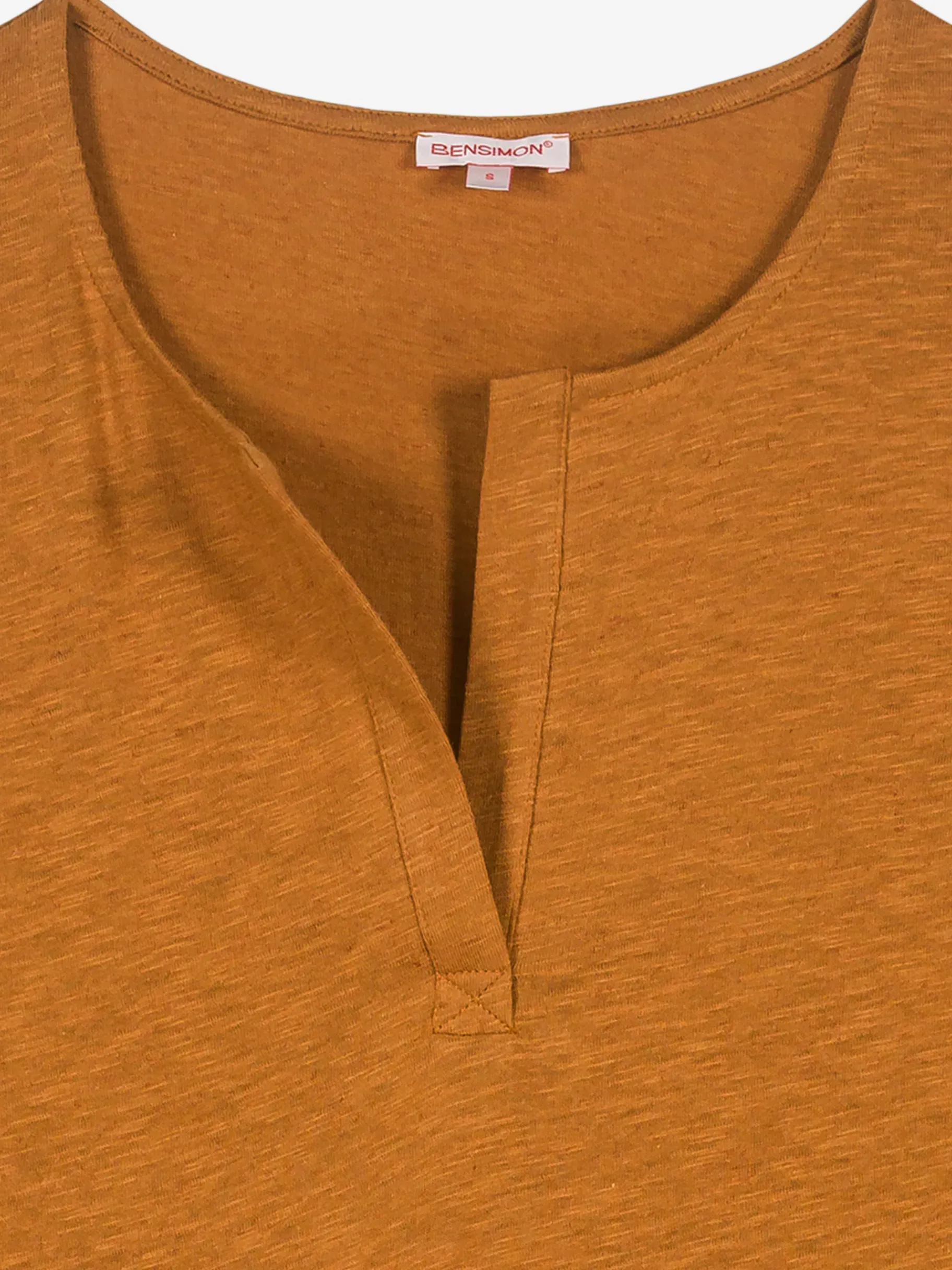 BENSIMON Tops & Chemises<T-shirt boris FAUVE