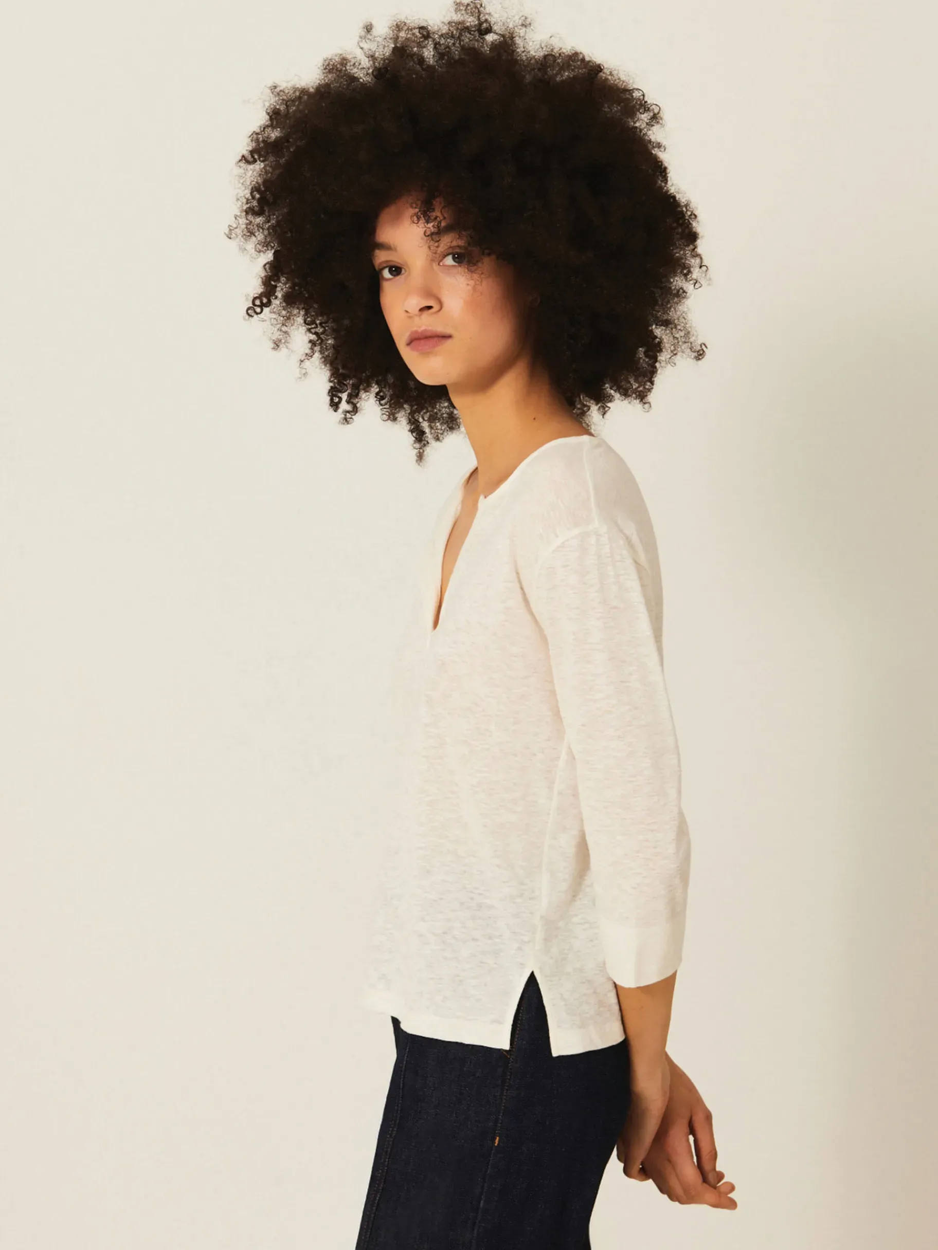 BENSIMON Tops & Chemises<T-shirt boris #ffffff