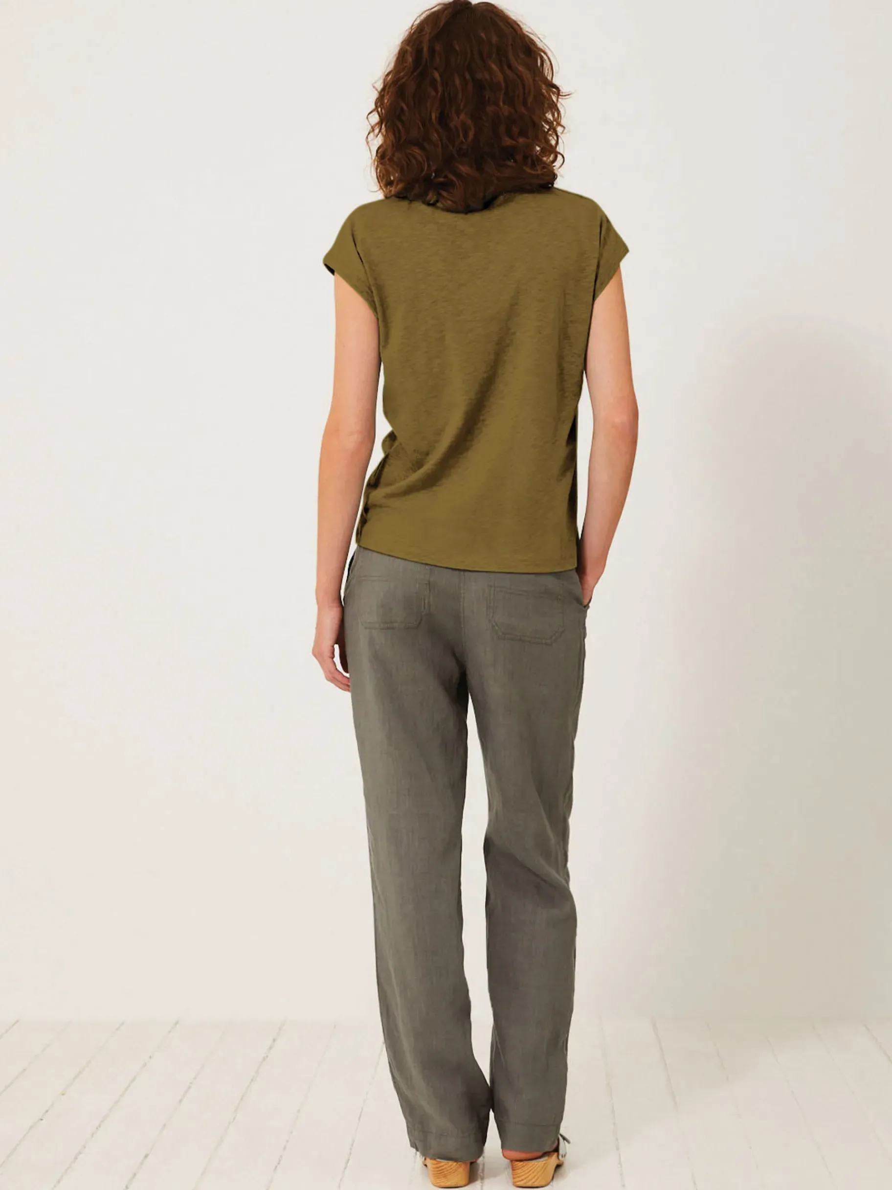 BENSIMON Tops & Chemises<T-shirt bosco OLIVE
