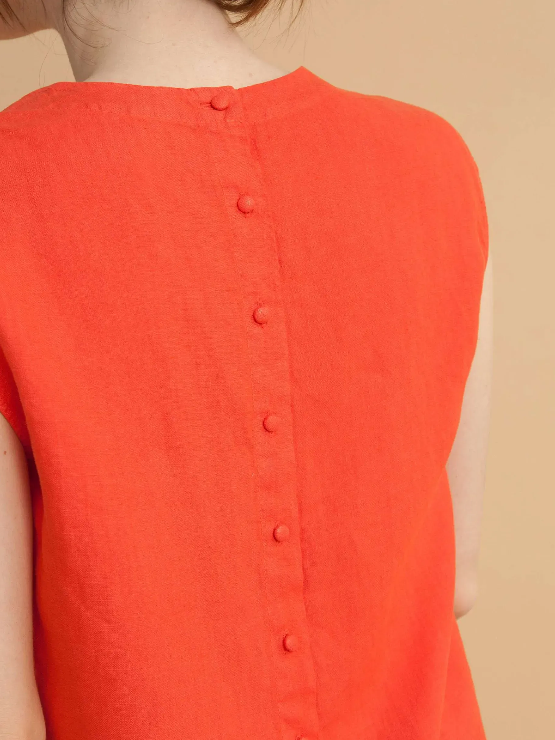 BENSIMON Tops & Chemises<T-shirt fadette COQUELICOT
