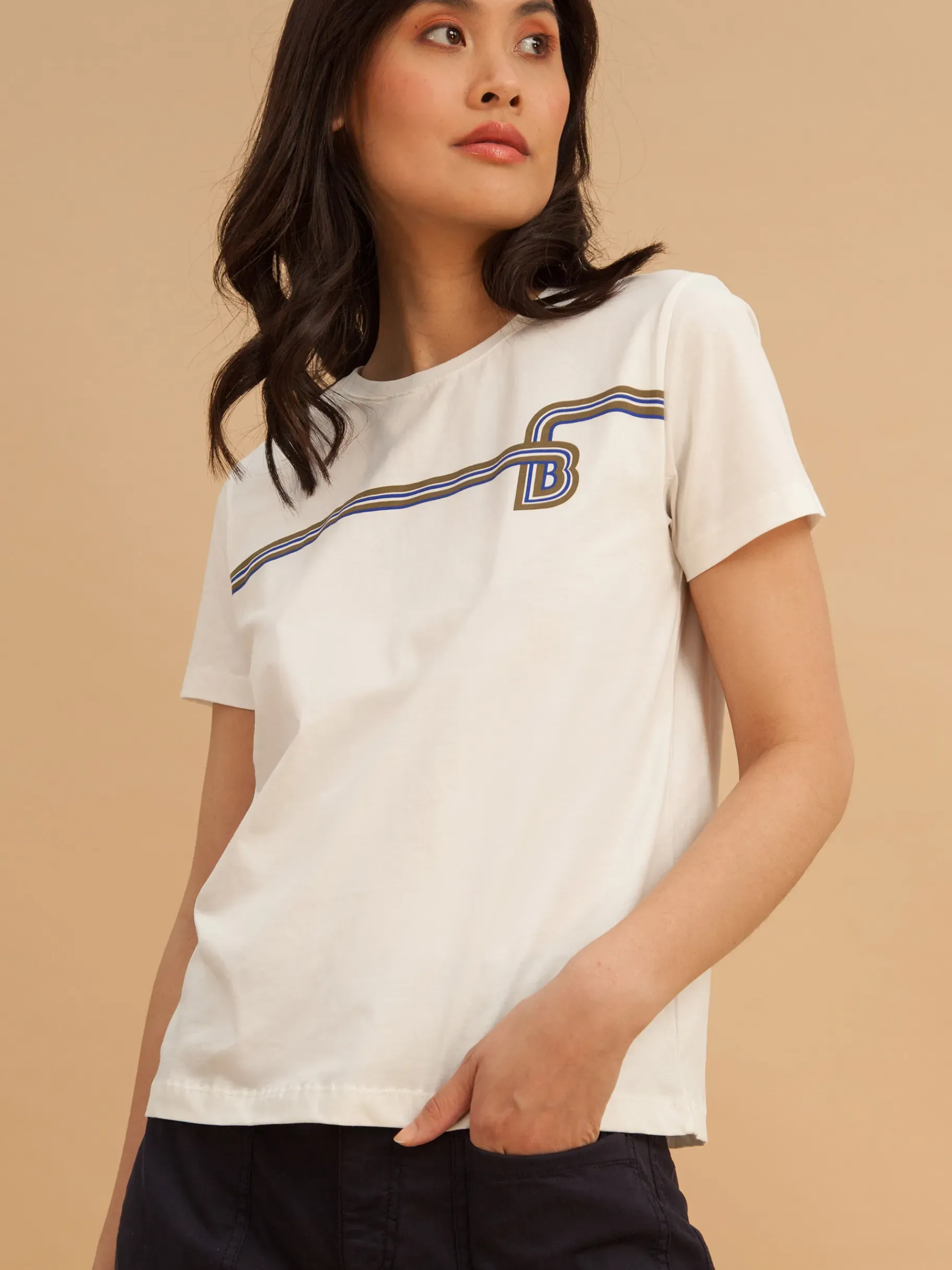 BENSIMON Tops & Chemises<T-shirt joke ECRU