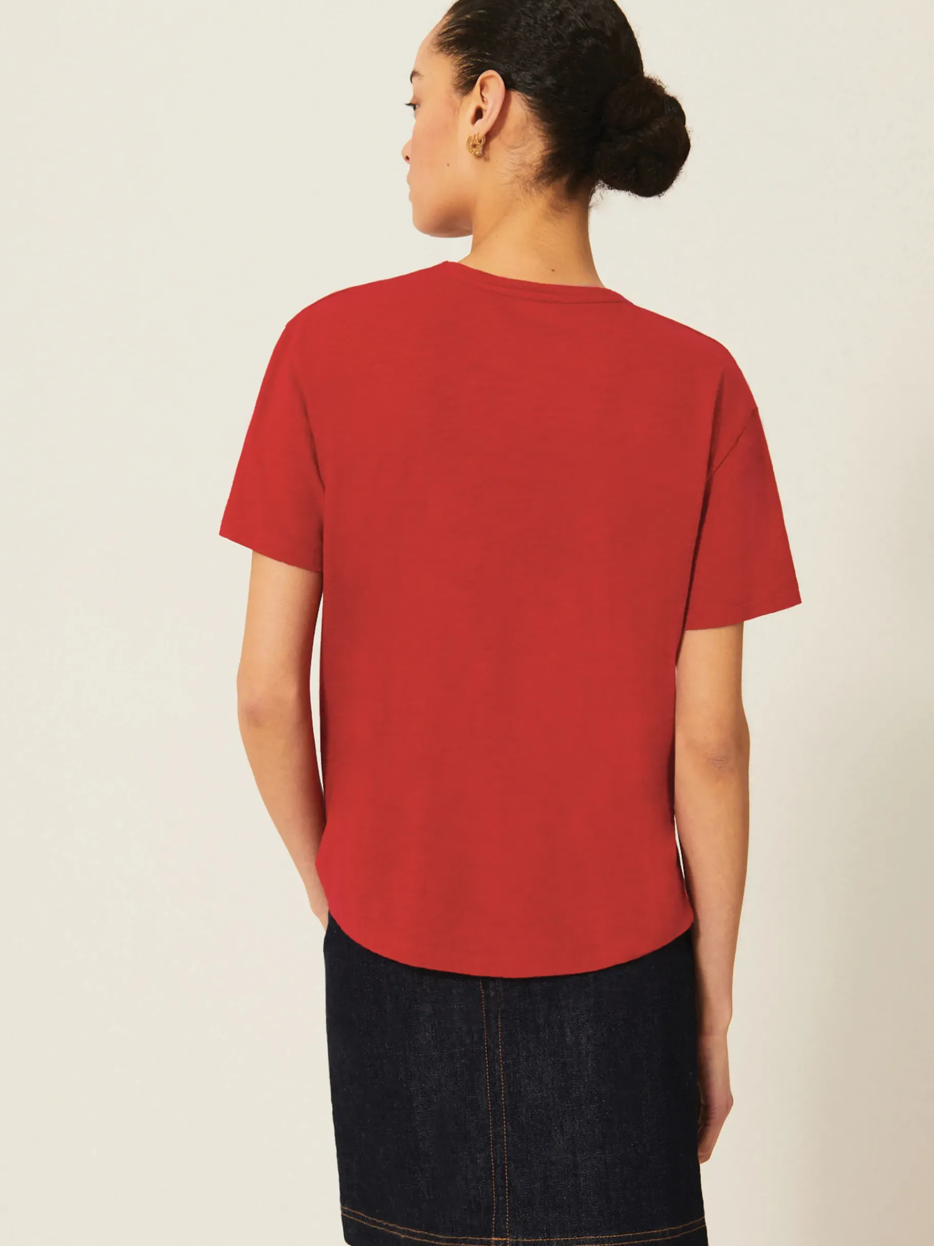 BENSIMON Tops & Chemises<T-shirt july FRAISE