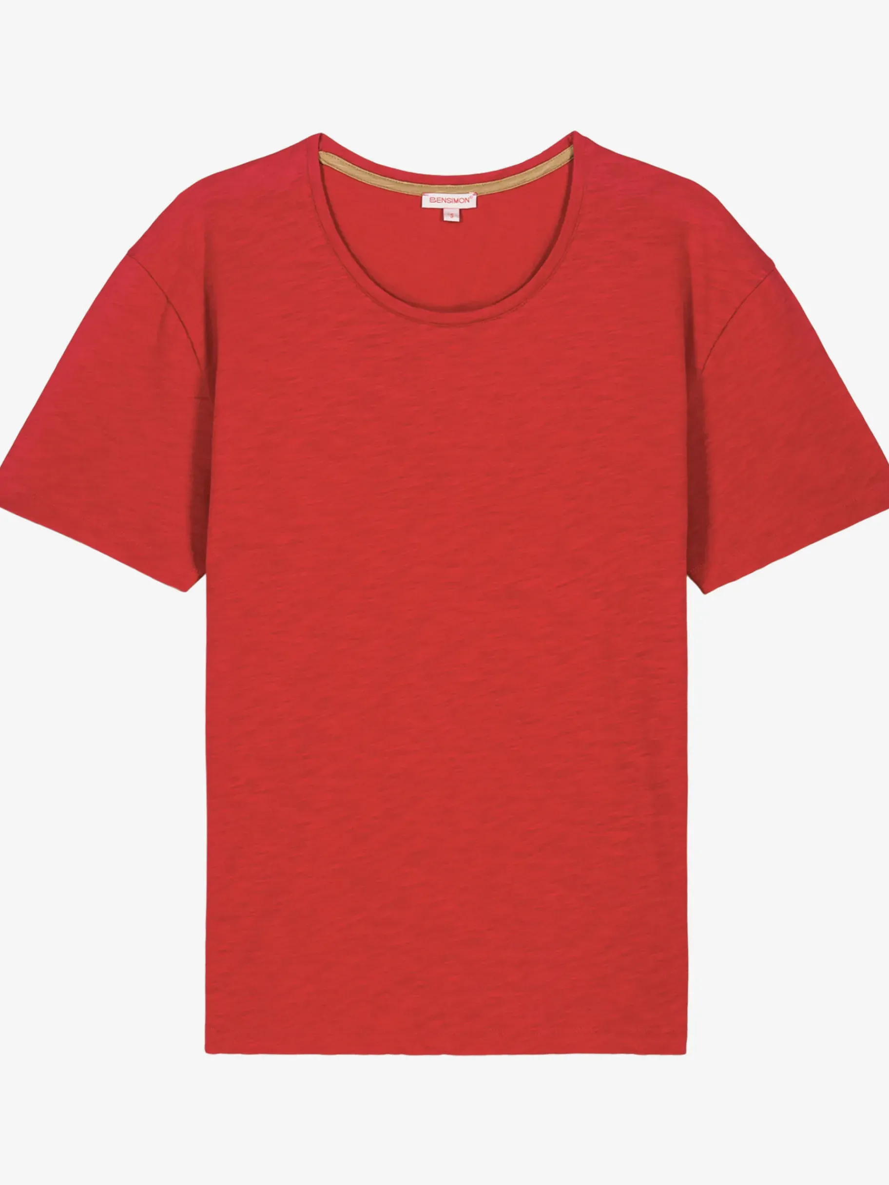 BENSIMON Tops & Chemises<T-shirt july FRAISE