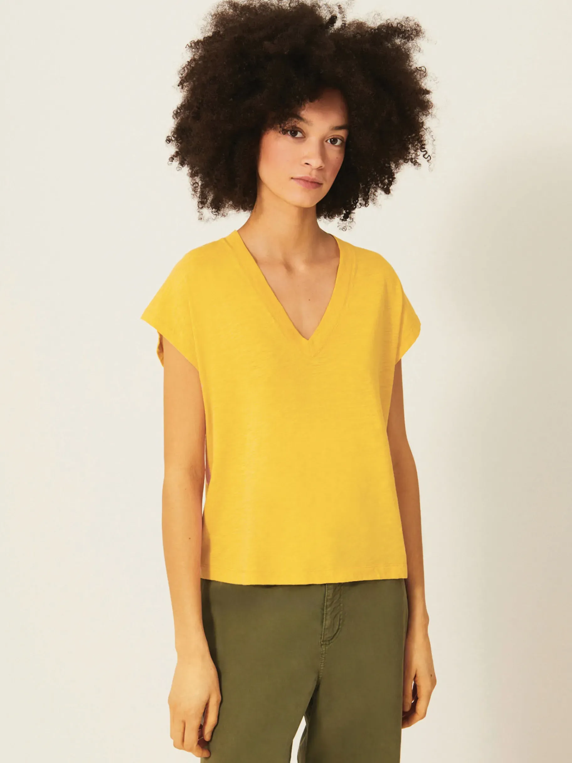 BENSIMON Tops & Chemises<T-shirt lucia SAFRAN