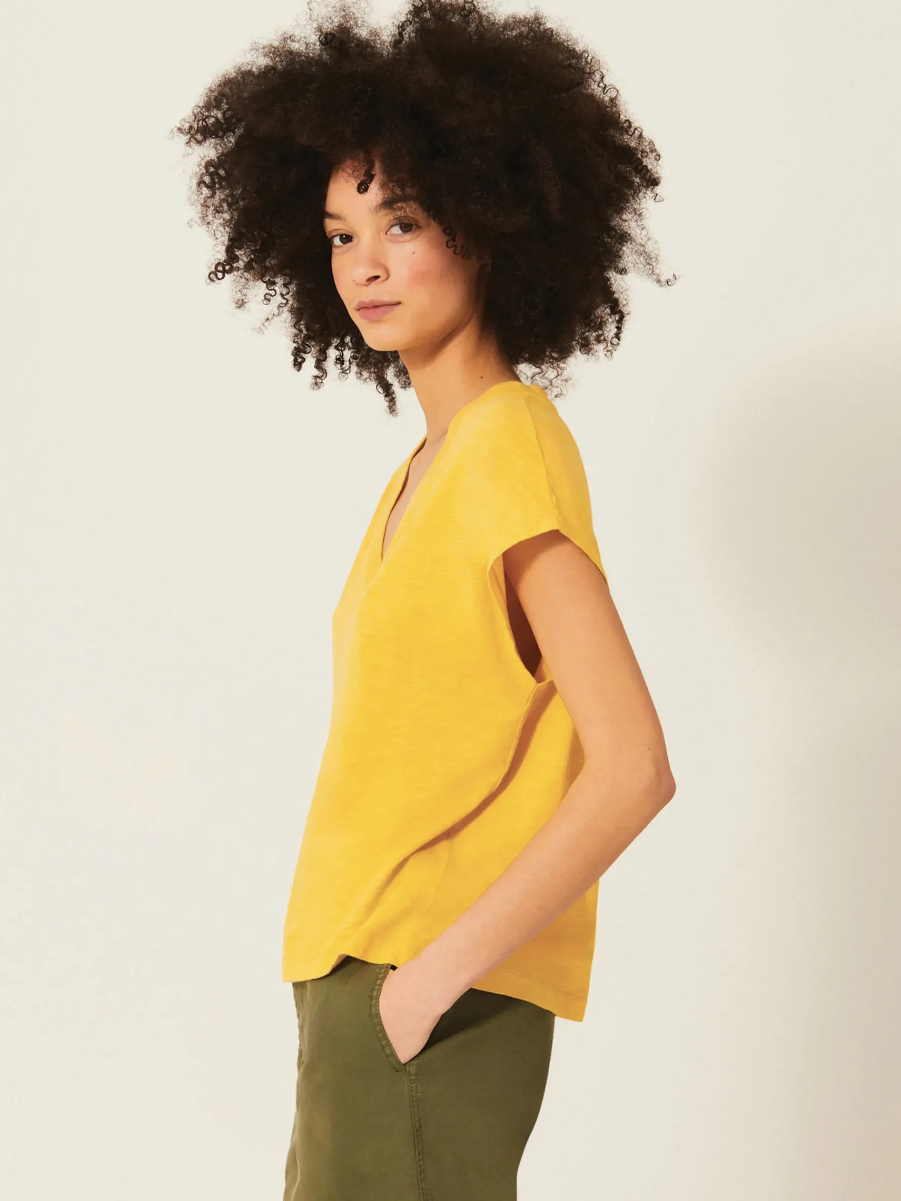 BENSIMON Tops & Chemises<T-shirt lucia SAFRAN