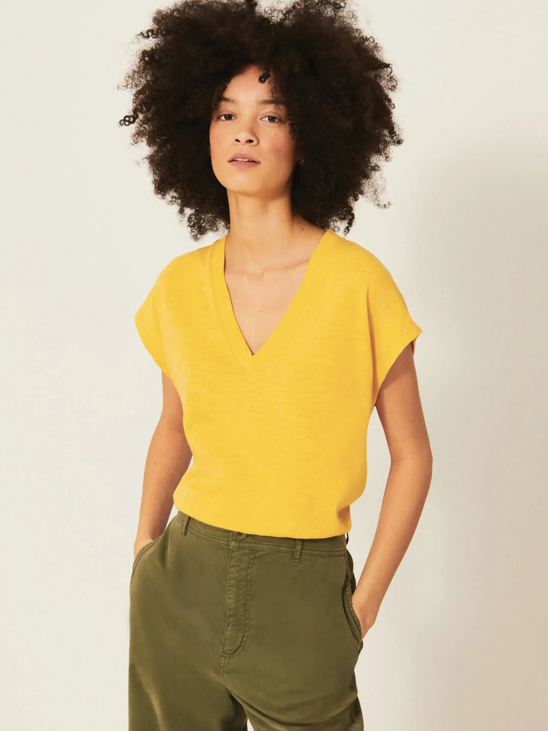 BENSIMON Tops & Chemises<T-shirt lucia SAFRAN