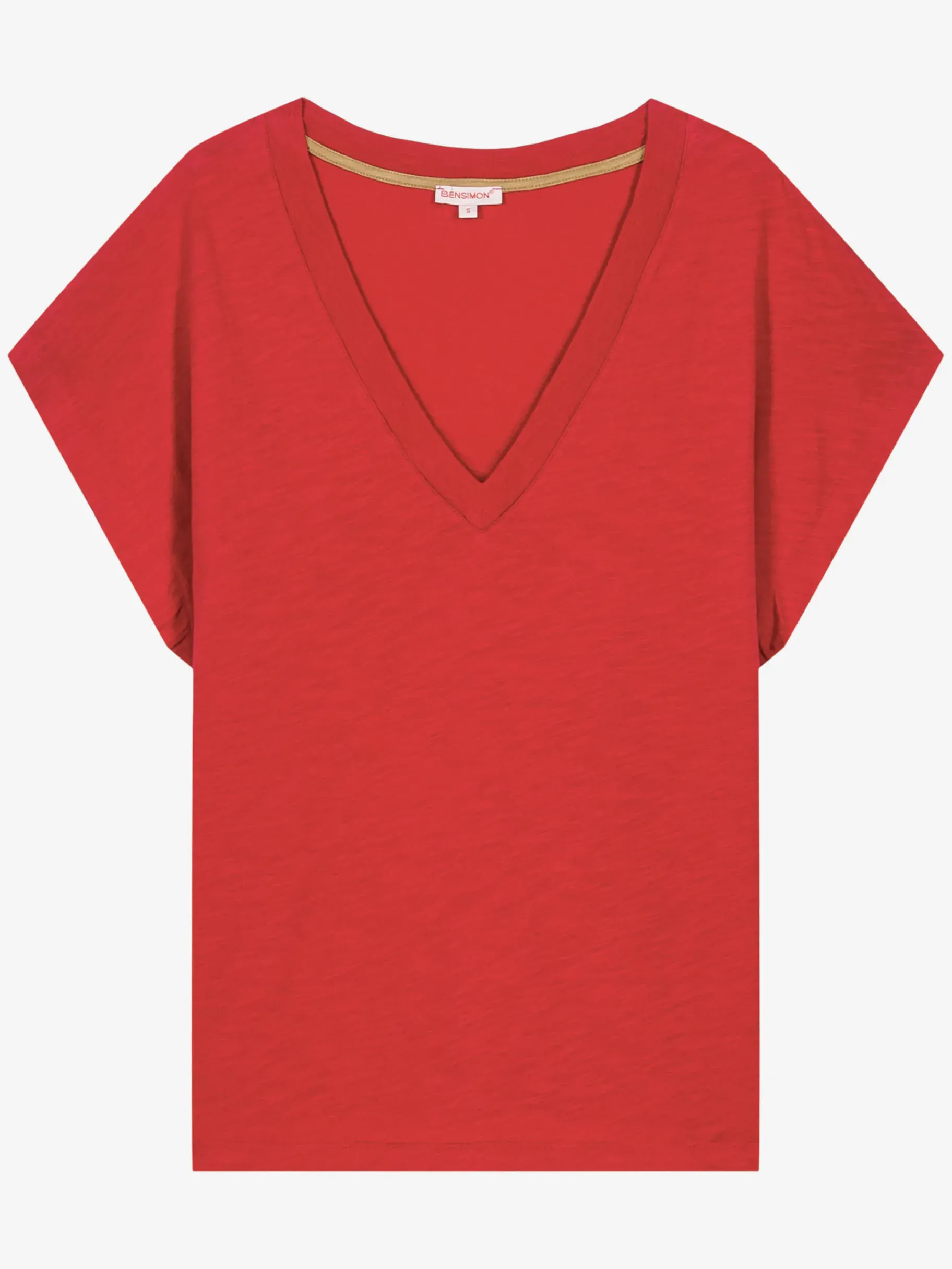 BENSIMON Tops & Chemises<T-shirt lucia FRAISE