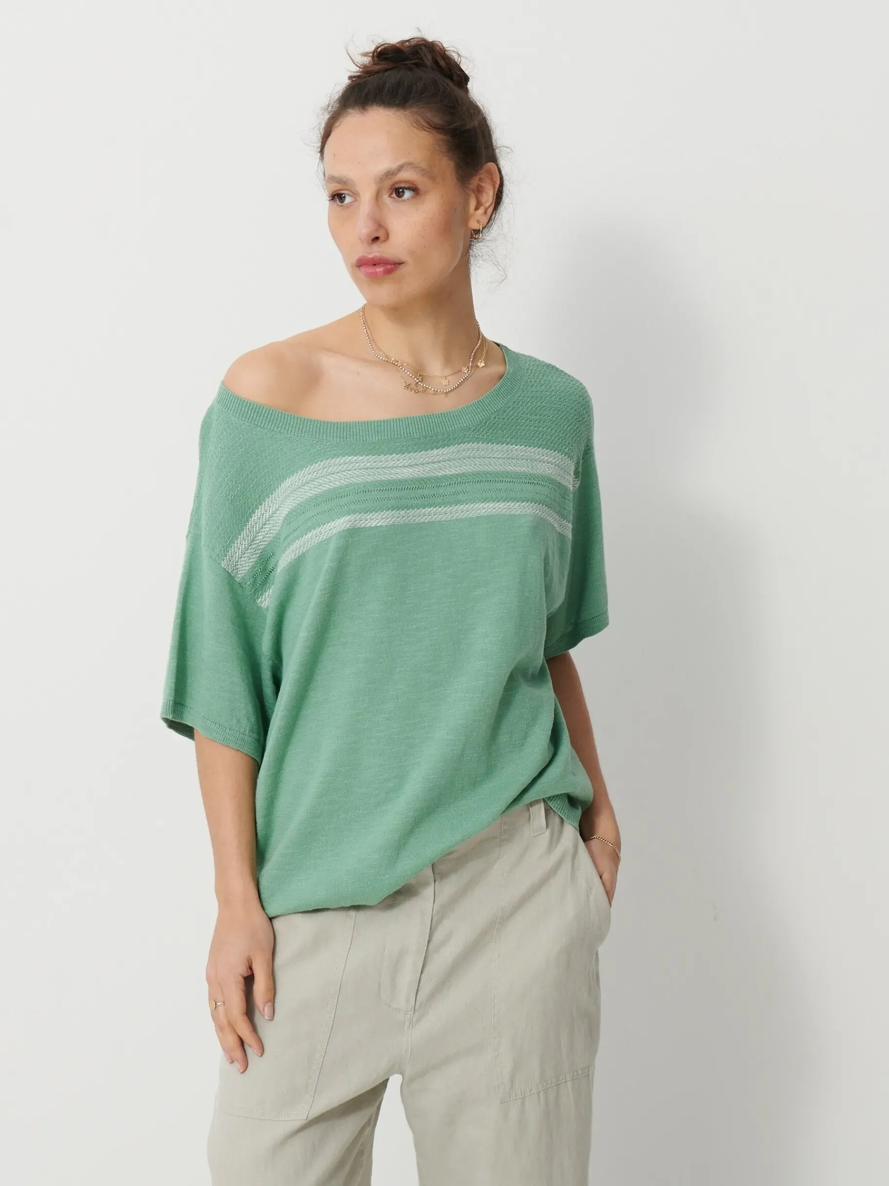 BENSIMON Pulls, Sweats & Gilets<T-shirt martin JADE