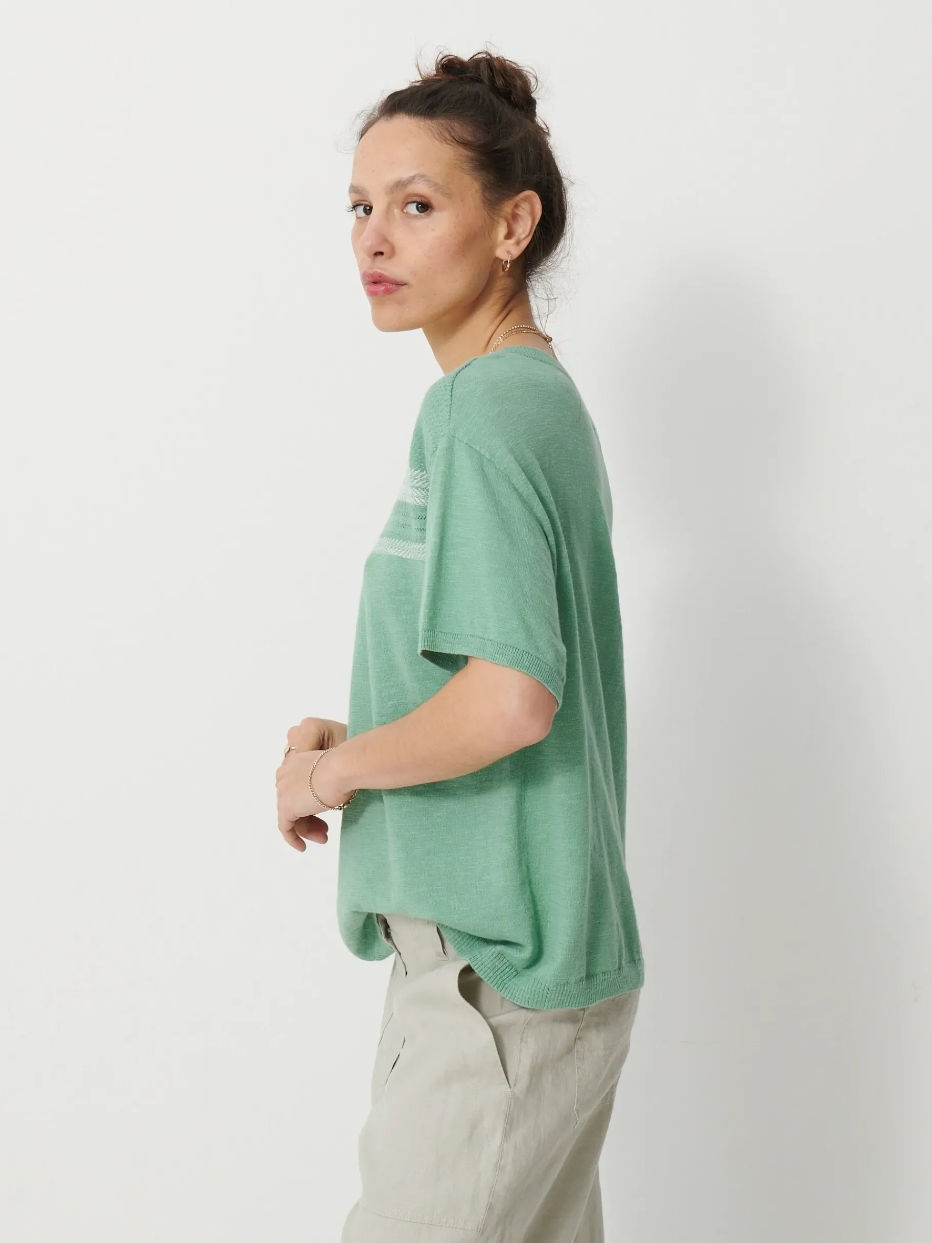 BENSIMON Pulls, Sweats & Gilets<T-shirt martin JADE
