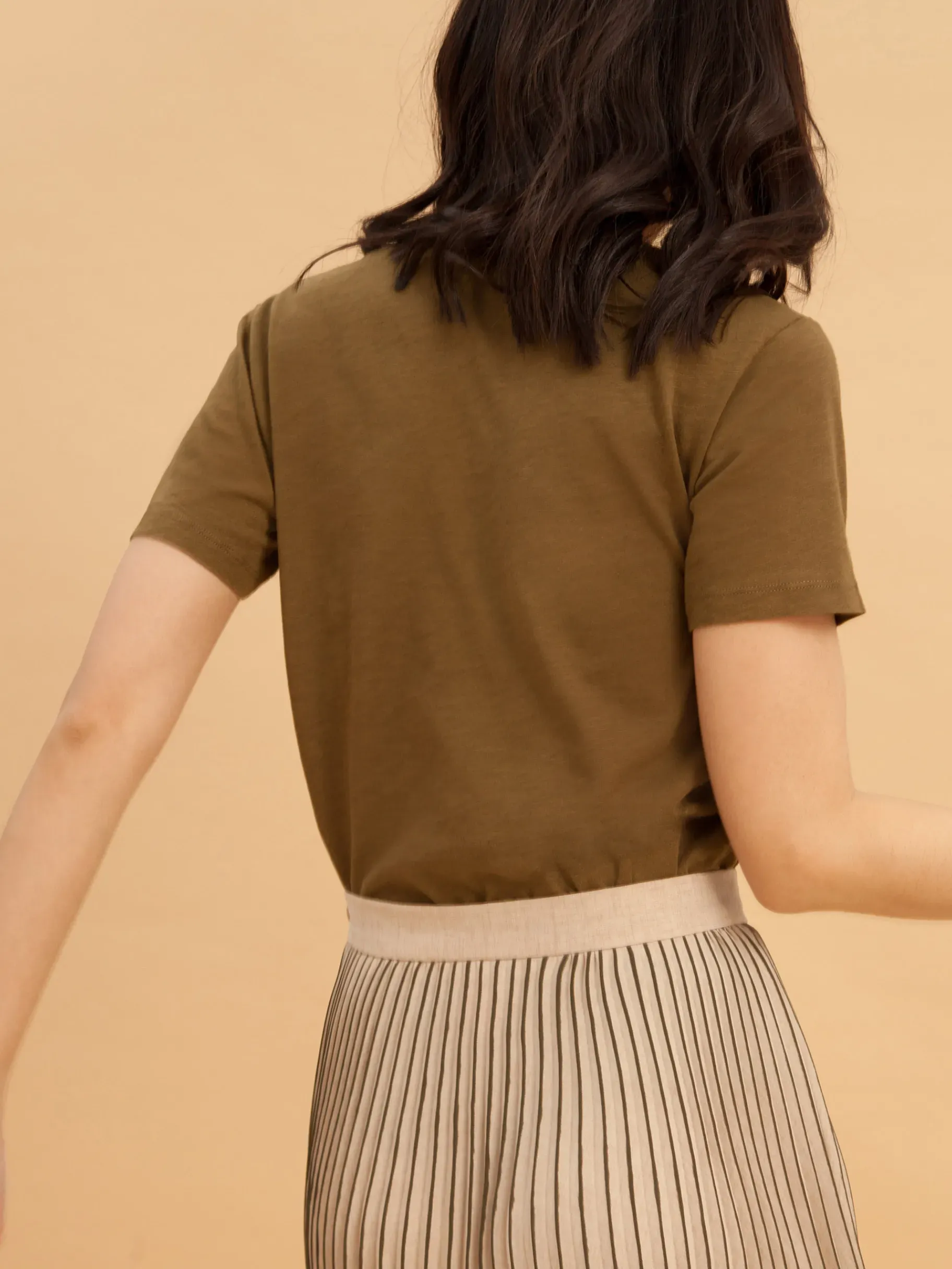 BENSIMON Tops & Chemises<T-shirt pernille m/c KAKI