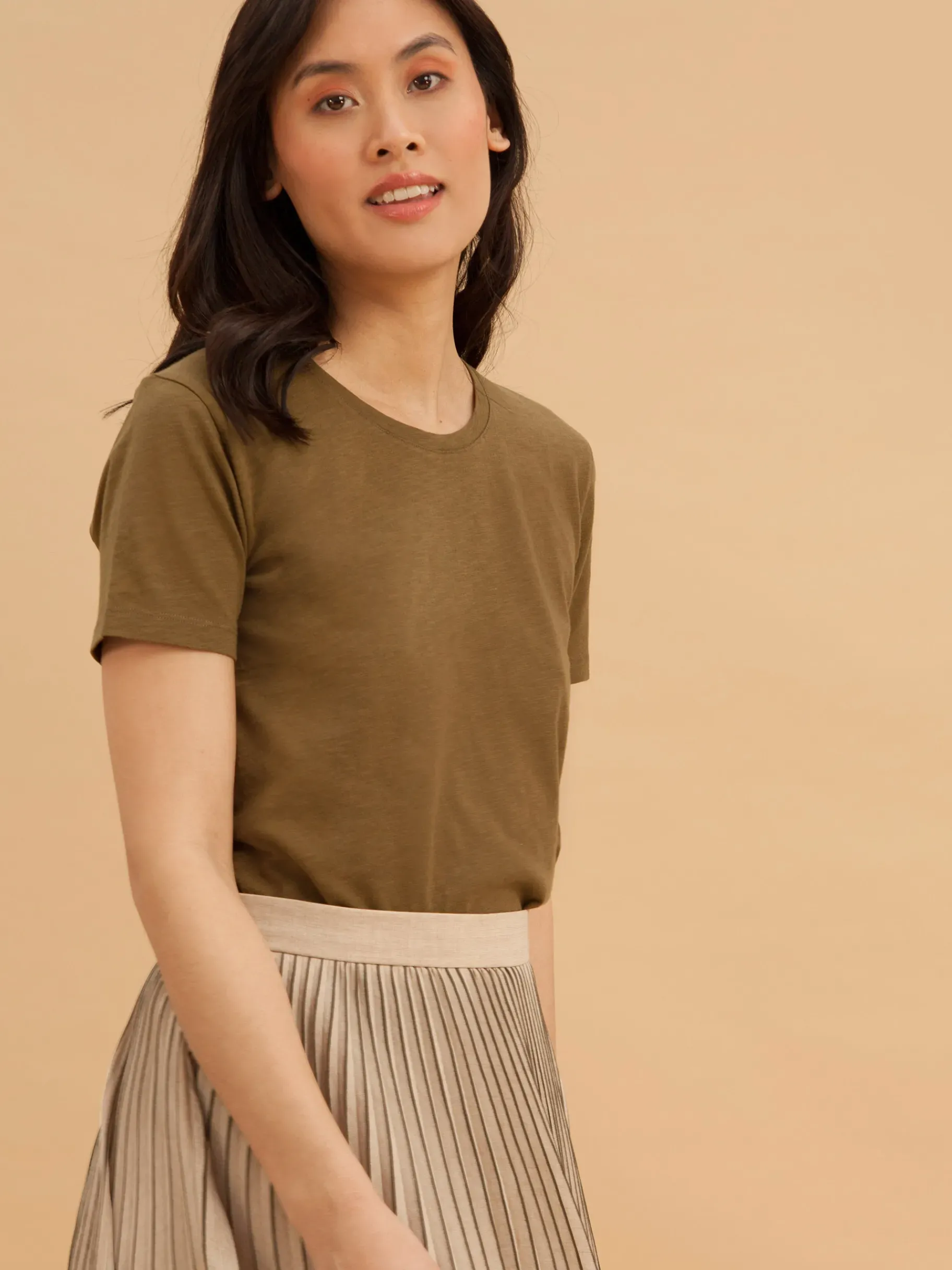 BENSIMON Tops & Chemises<T-shirt pernille m/c KAKI