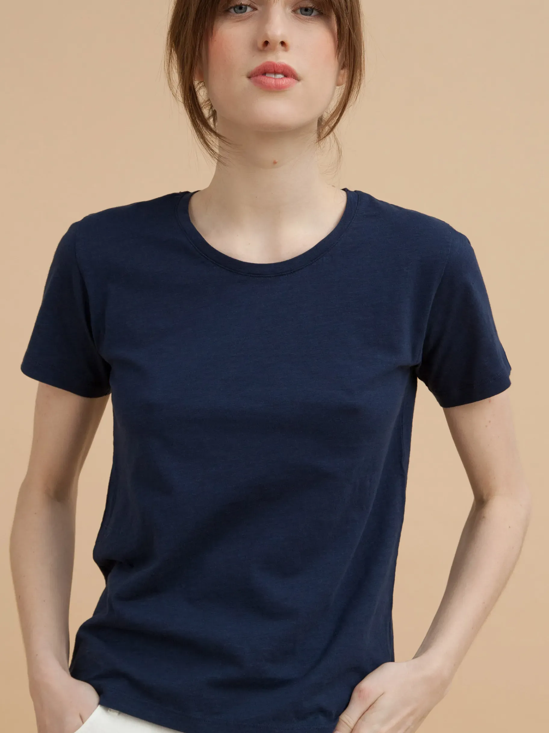 BENSIMON Tops & Chemises<T-shirt pernille m/c MARINE