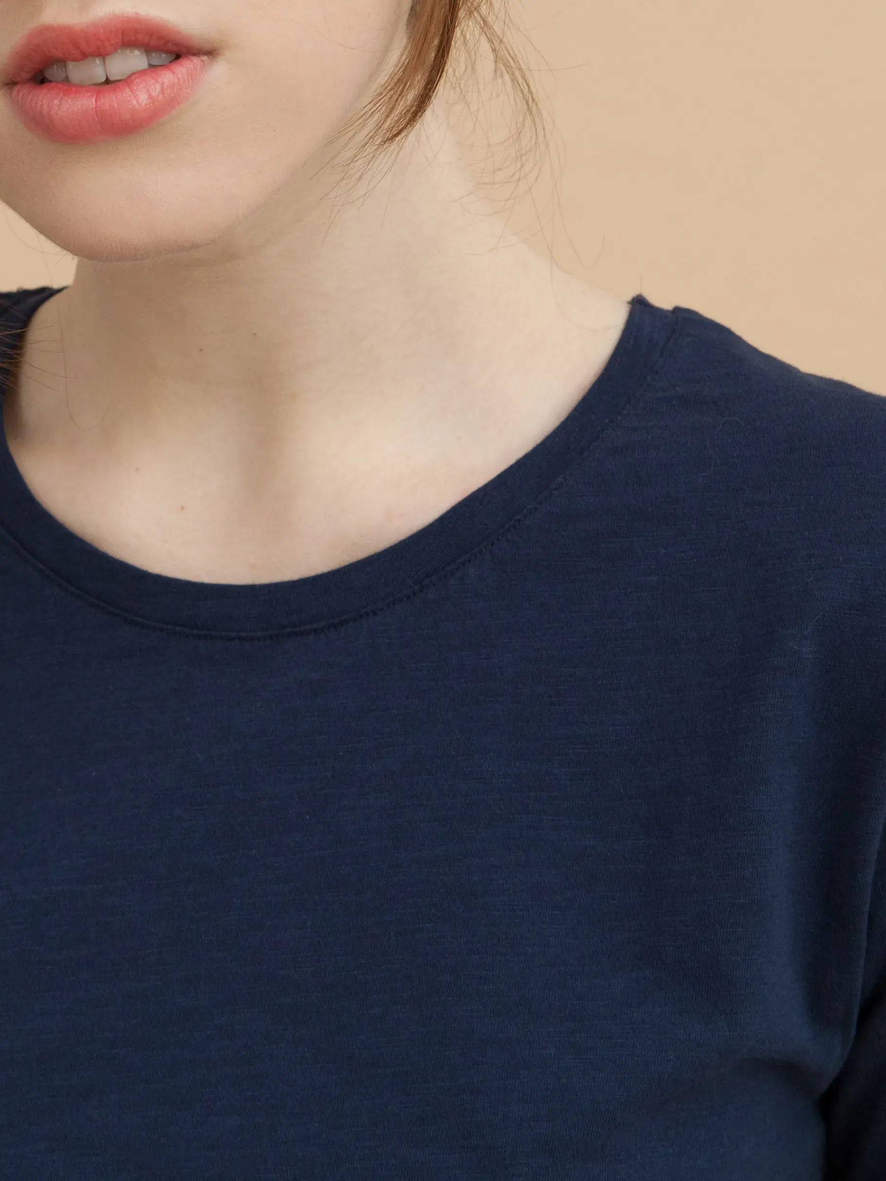 BENSIMON Tops & Chemises<T-shirt pernille m/c MARINE