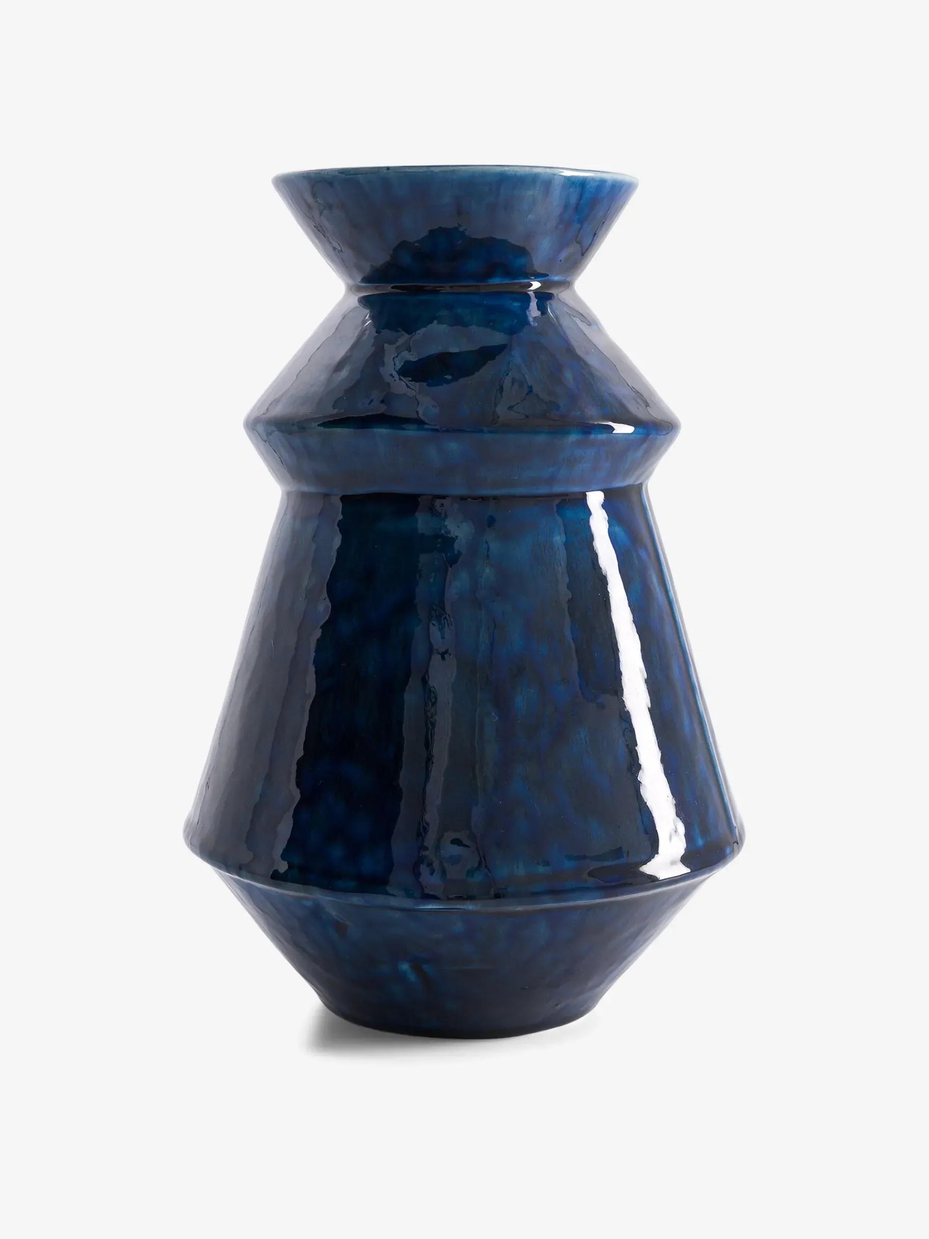 BENSIMON Vases<Vase moyen a effet 19x29.5 cm BLEU