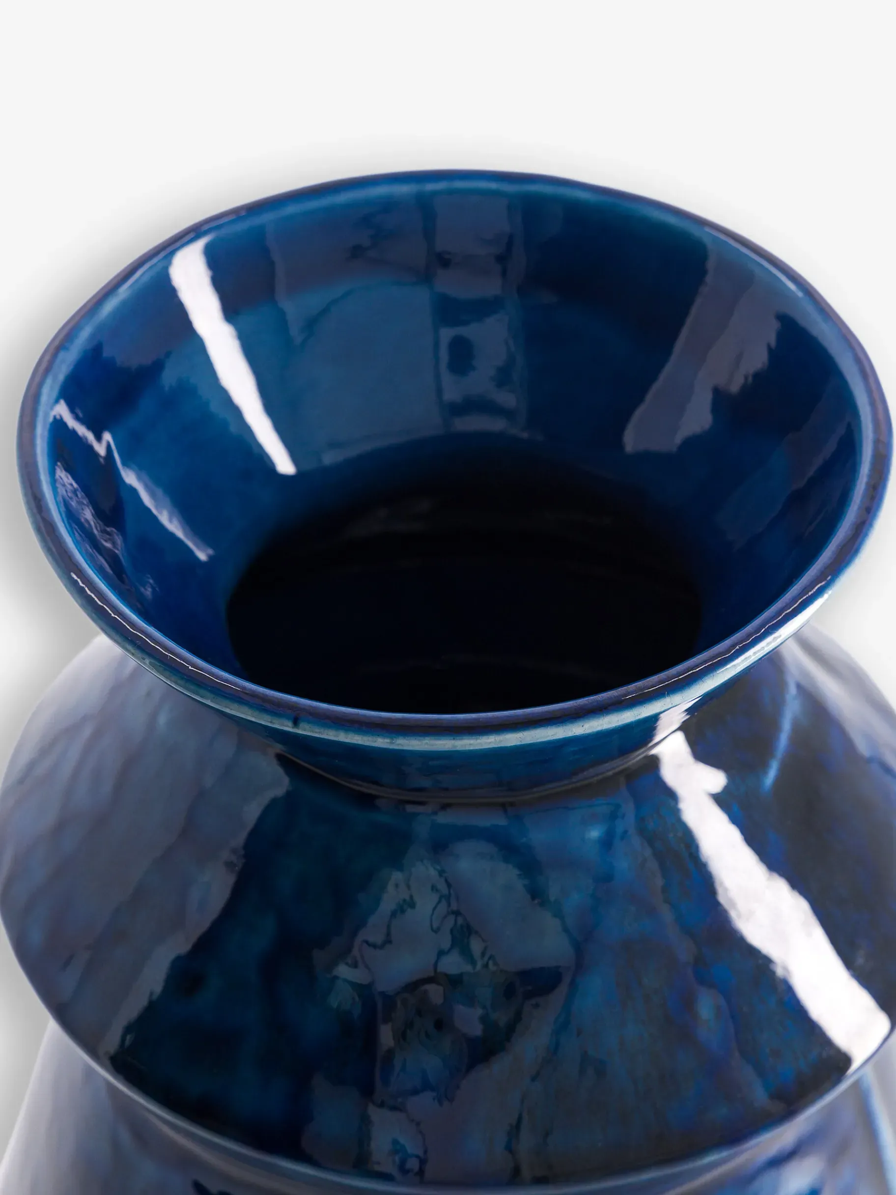 BENSIMON Vases<Vase moyen a effet 19x29.5 cm BLEU