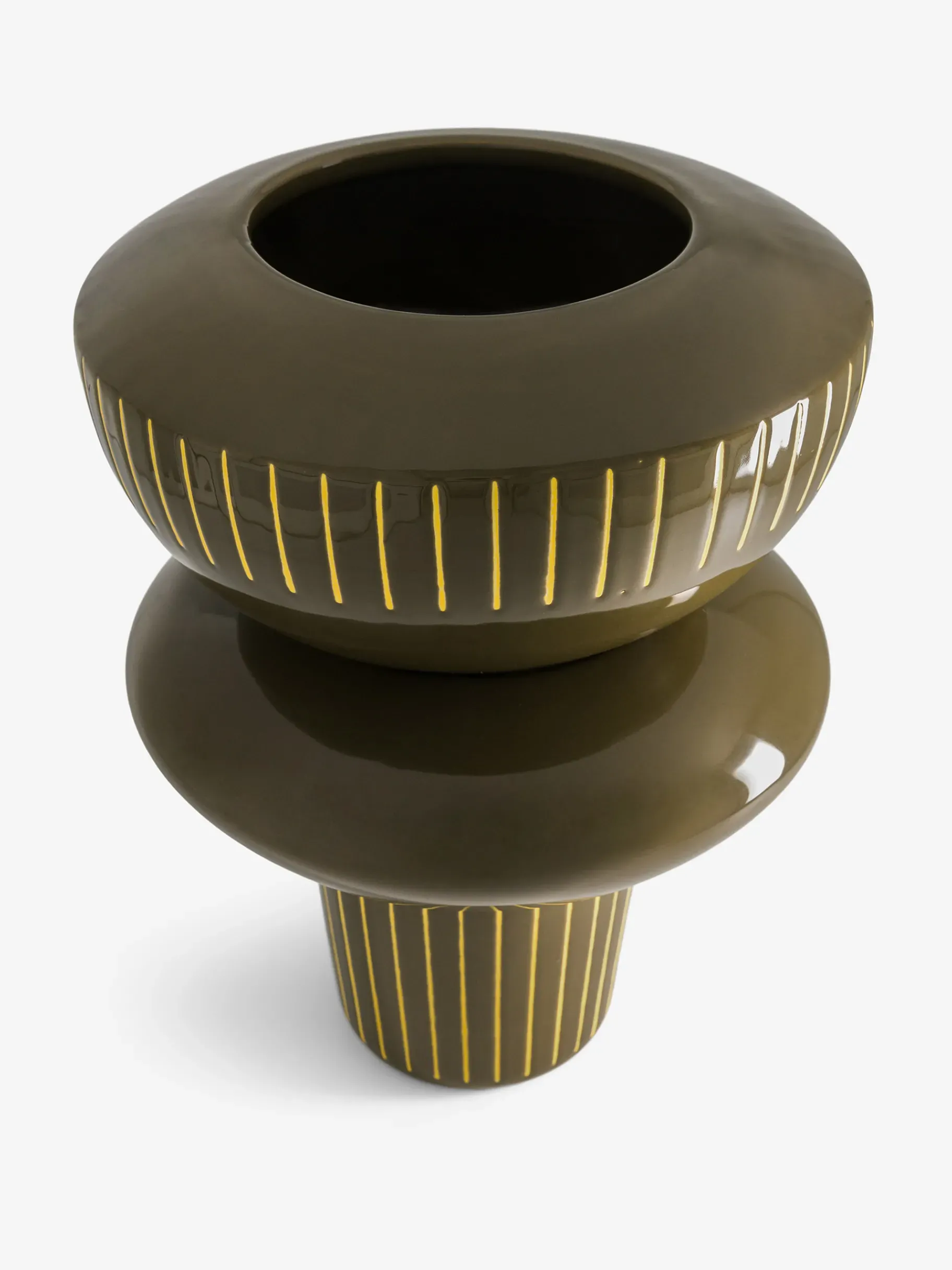 BENSIMON Vases<Vase miller l h25 KAKI
