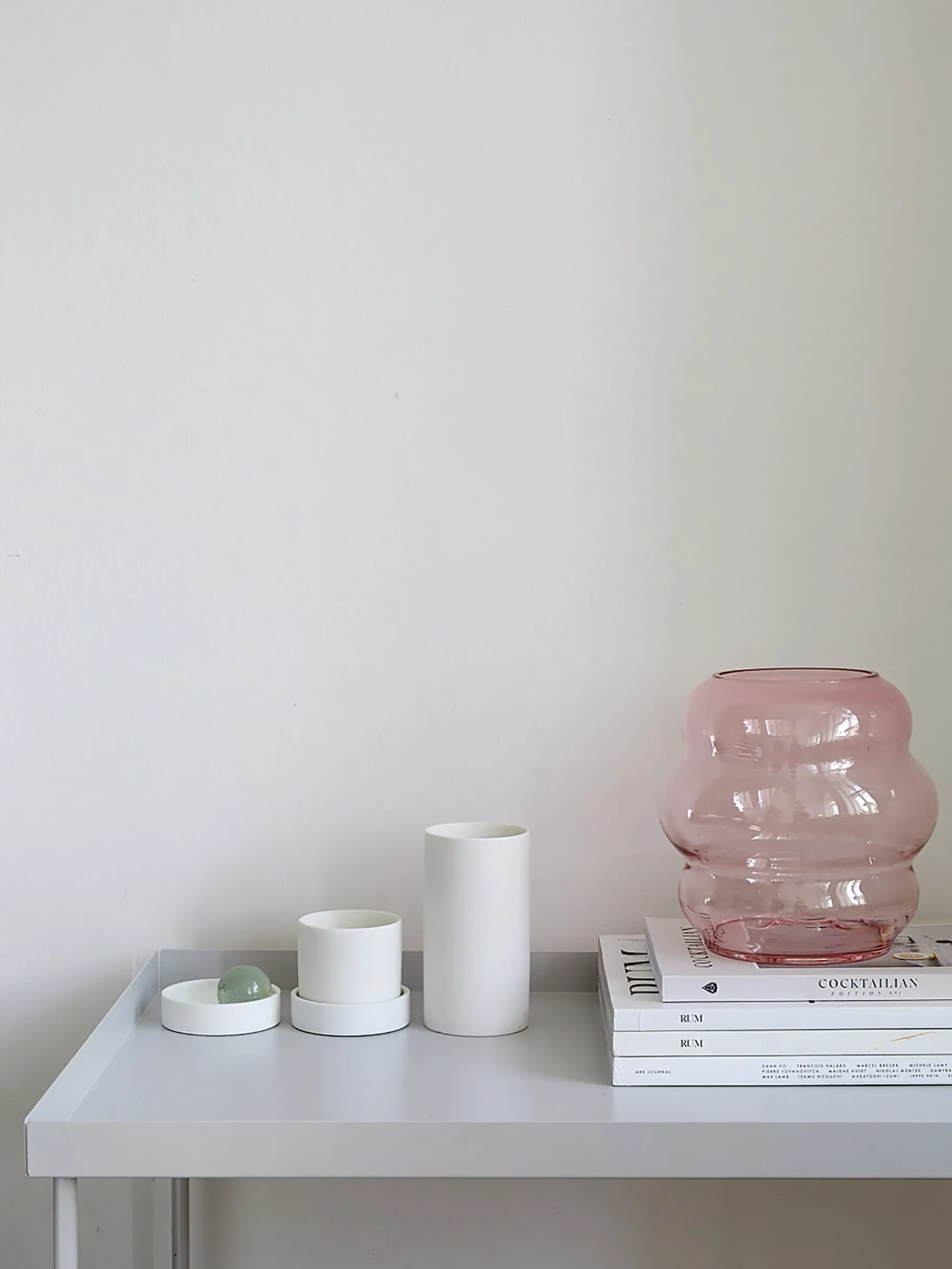 BENSIMON Vases<Vase muse rose pale - fundamental berlin ROSE LEGER