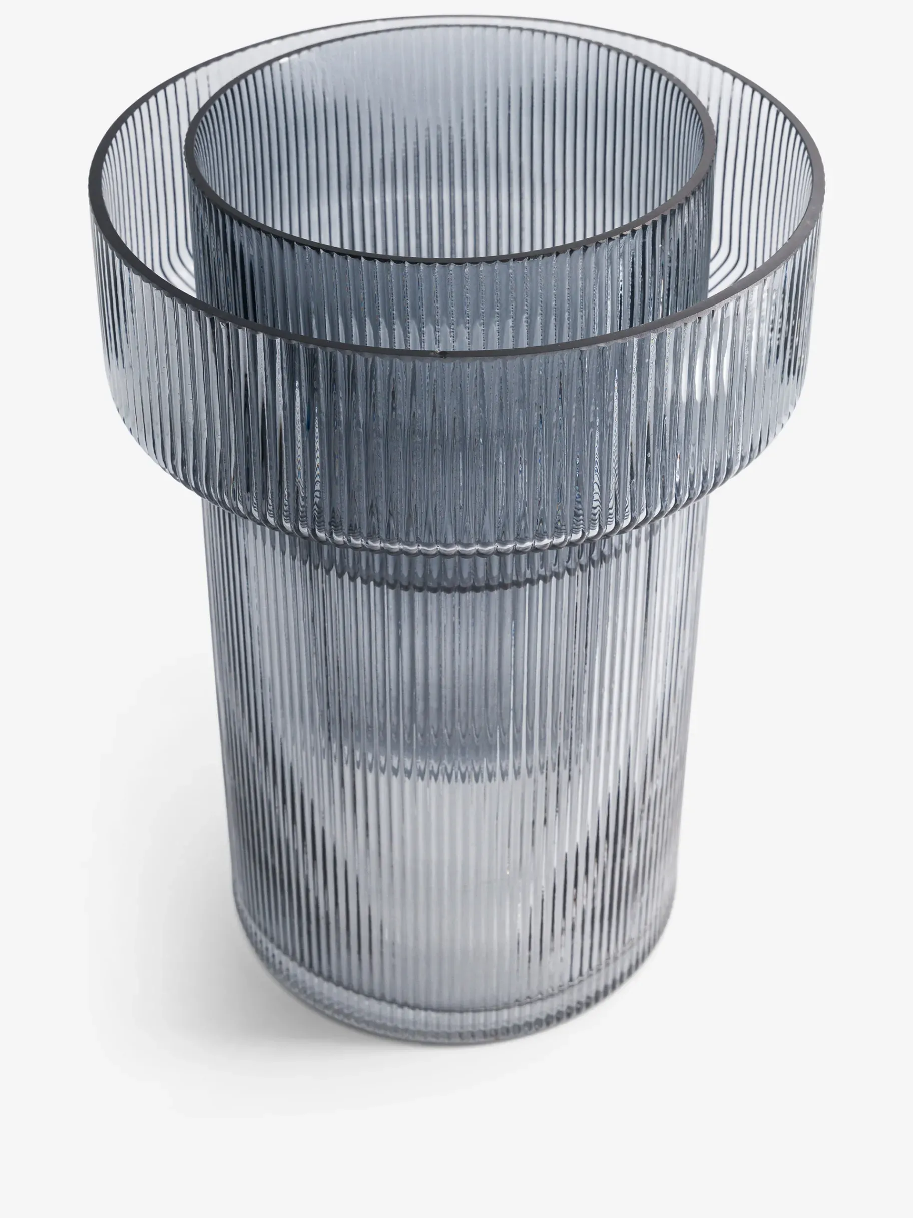 BENSIMON Vases<Vase strie m GRIS