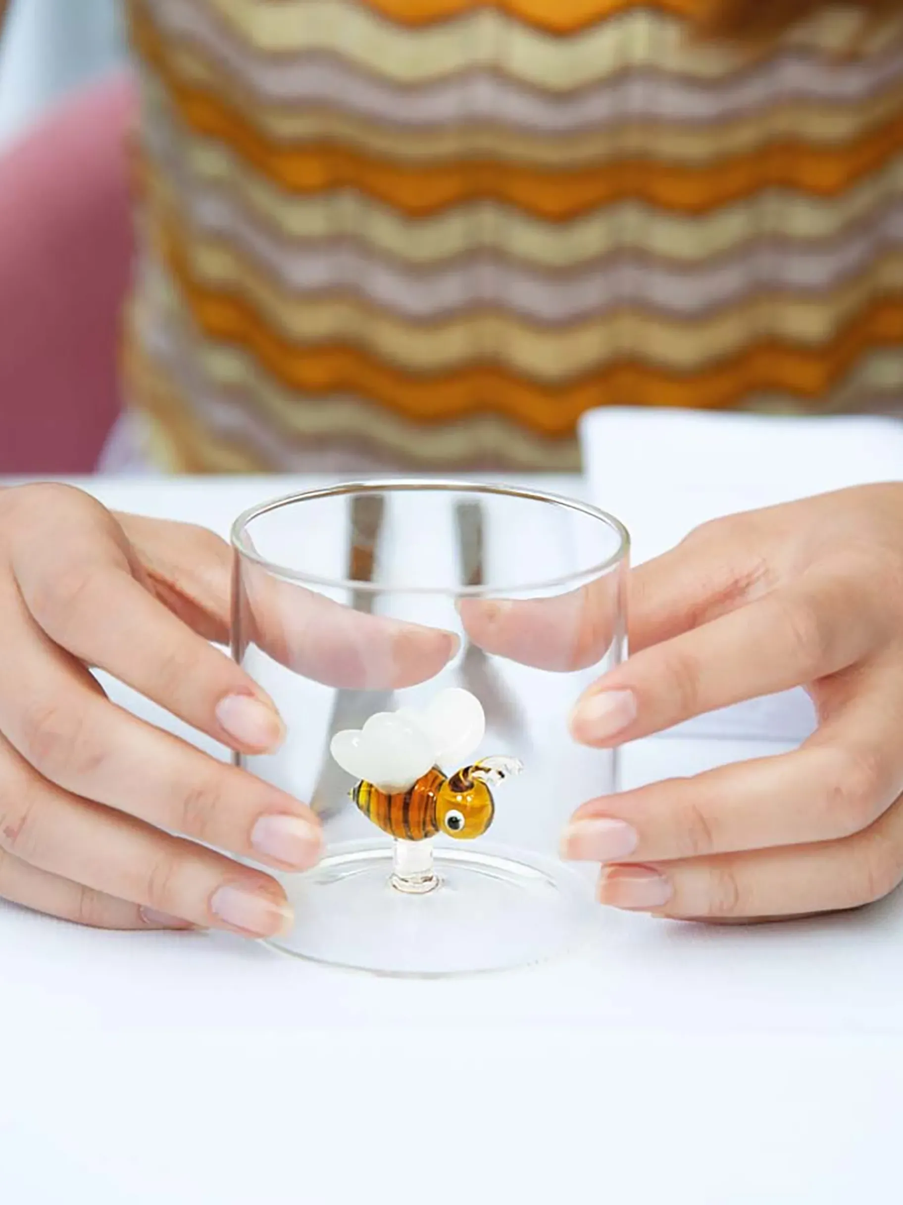 BENSIMON Verres & Carafes<Verre figurine abeille - wd lifestyle easylife ORANGE