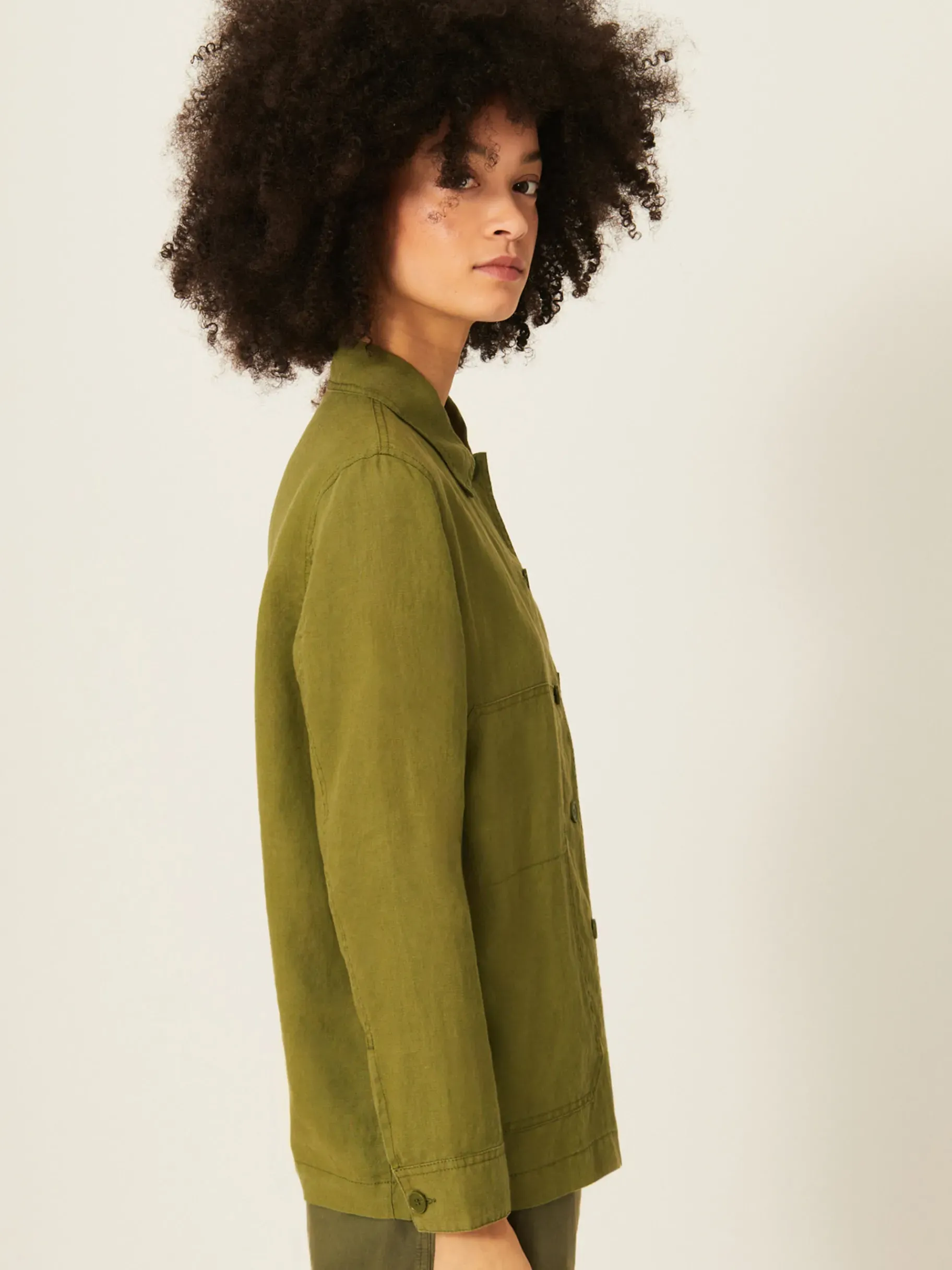 BENSIMON Manteaux & Vestes<Veste fabrine OLIVE
