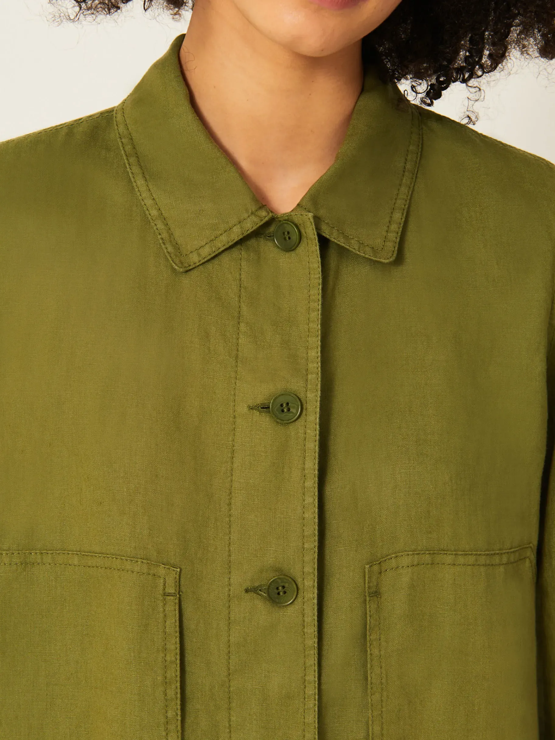 BENSIMON Manteaux & Vestes<Veste fabrine OLIVE